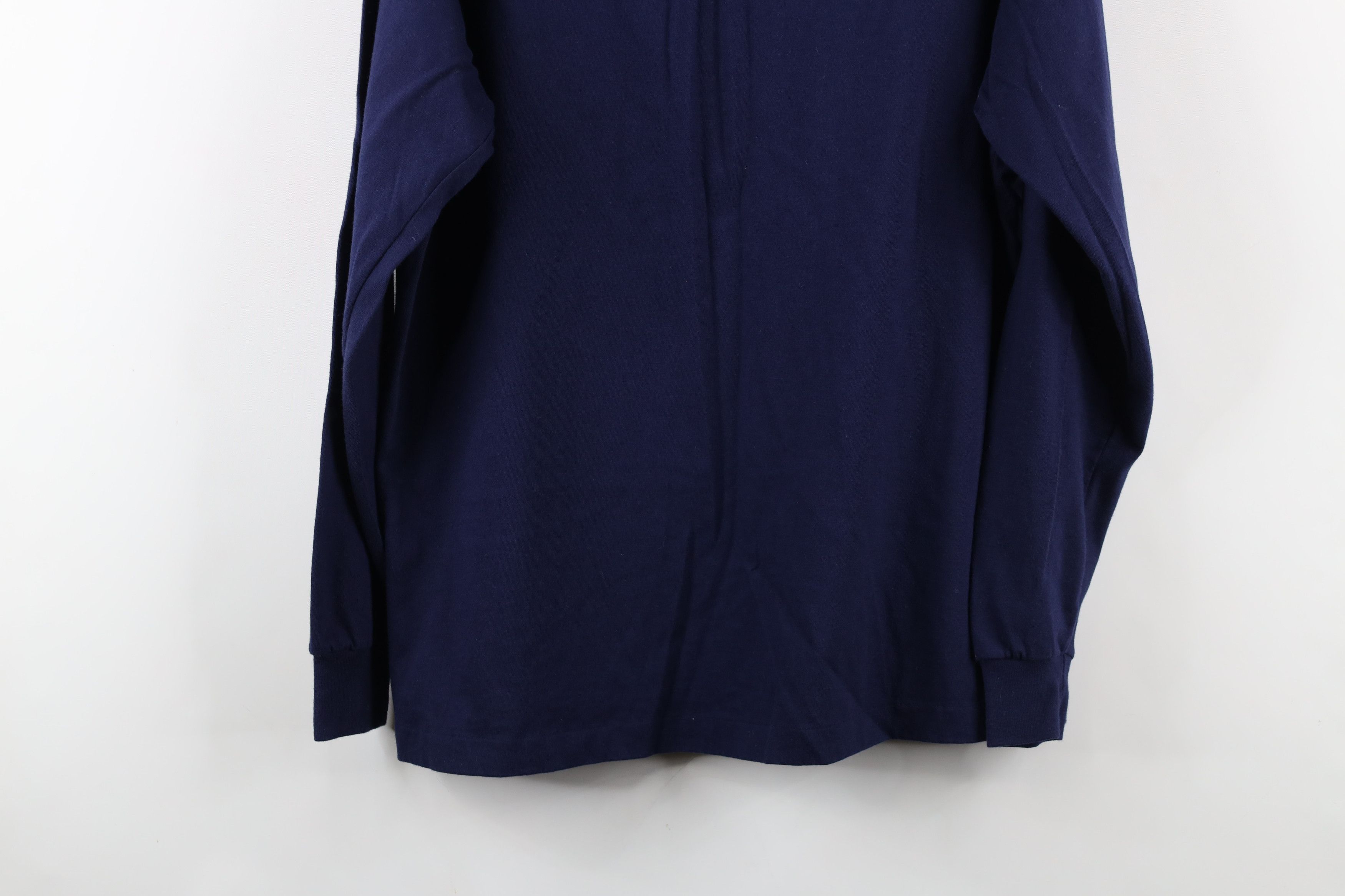 Vintage Vintage 90s Streetwear Mock Neck Long Sleeve T-Shirt USA Size US L / EU 52-54 / 3 - 11 Thumbnail