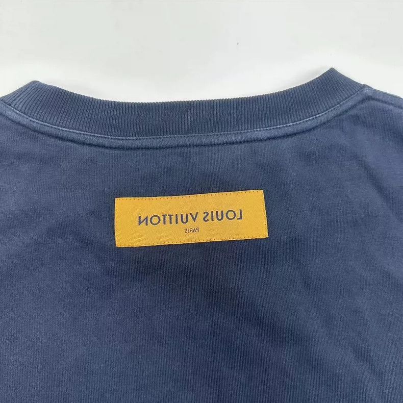 Louis Vuitton Louis Vuitton Blue Short Sleeve TShirt-2506 Size US M / EU 48-50 / 2 - 3 Thumbnail