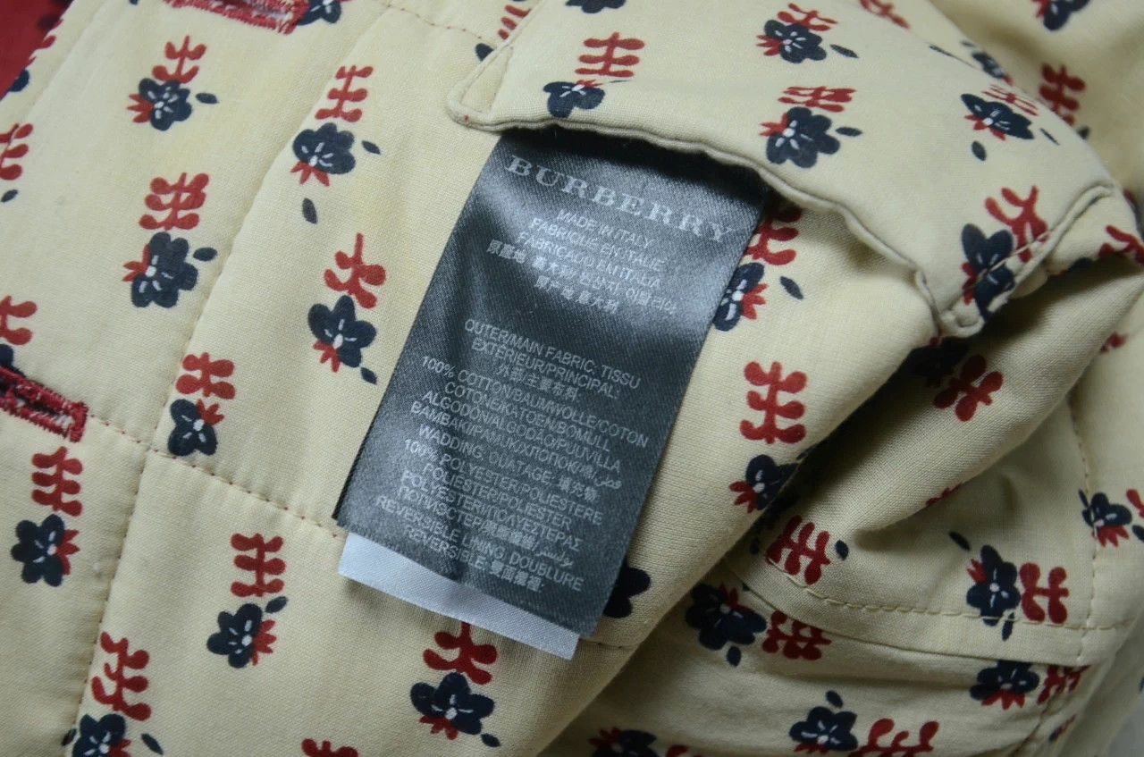 Burberry Burberry Prorsum Rare Floral Puffer Jacket 46 Size US S / EU 44-46 / 1 - 8 Thumbnail