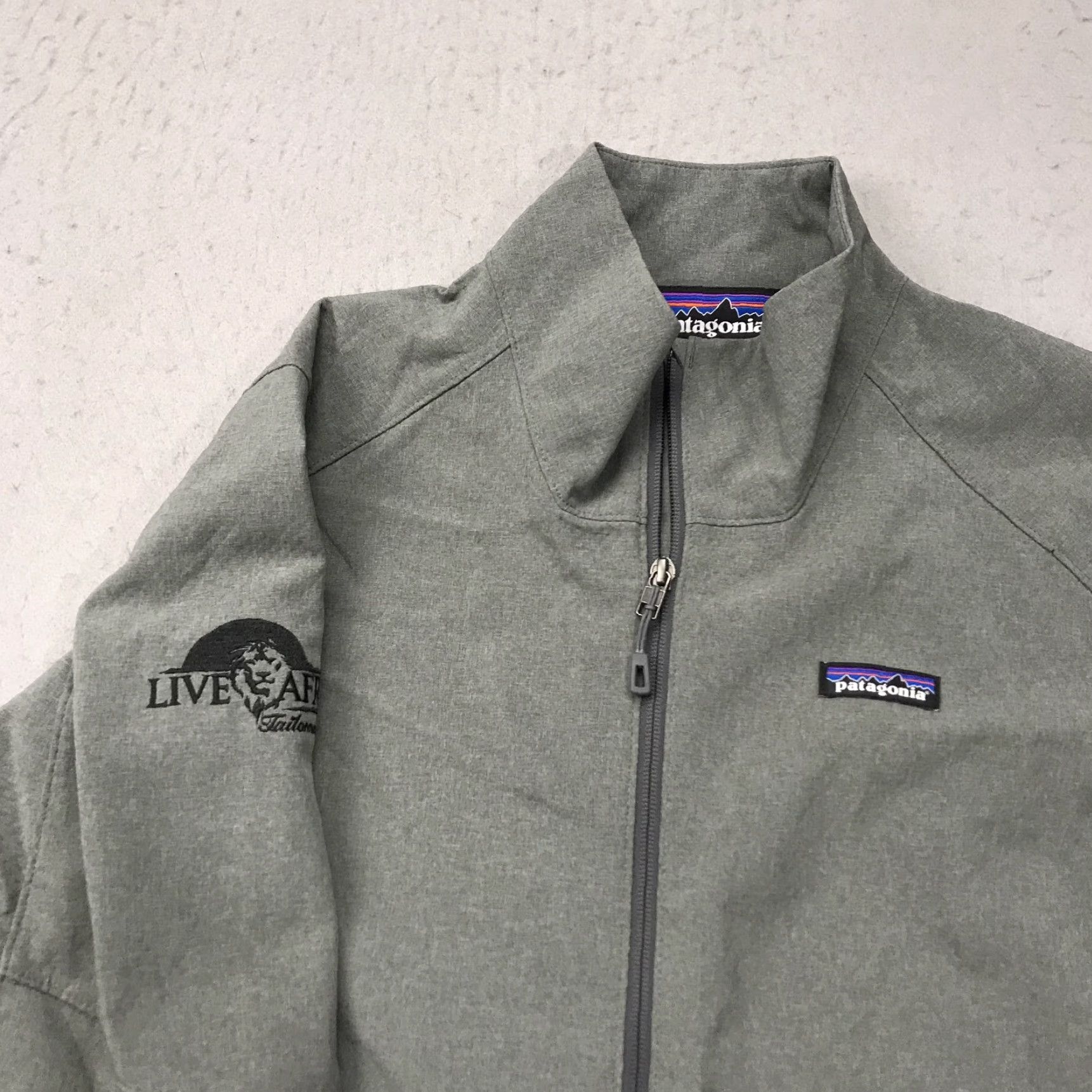 Patagonia Patagonia Jacket Mens Medium Gray Adze Full Zip Safari Outdoor Logo Classic Size US M / EU 48-50 / 2 - 3 Thumbnail