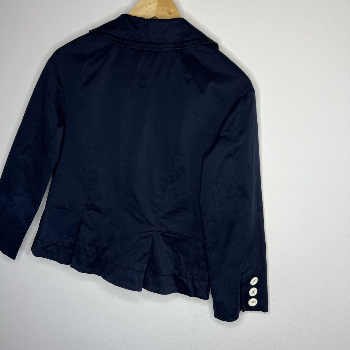 Louis Vuitton Louis Vuitton Navy Blazer Jacket Classic Luxury Cotton Size XS / US 0-2 / IT 36-38 - 8 Thumbnail