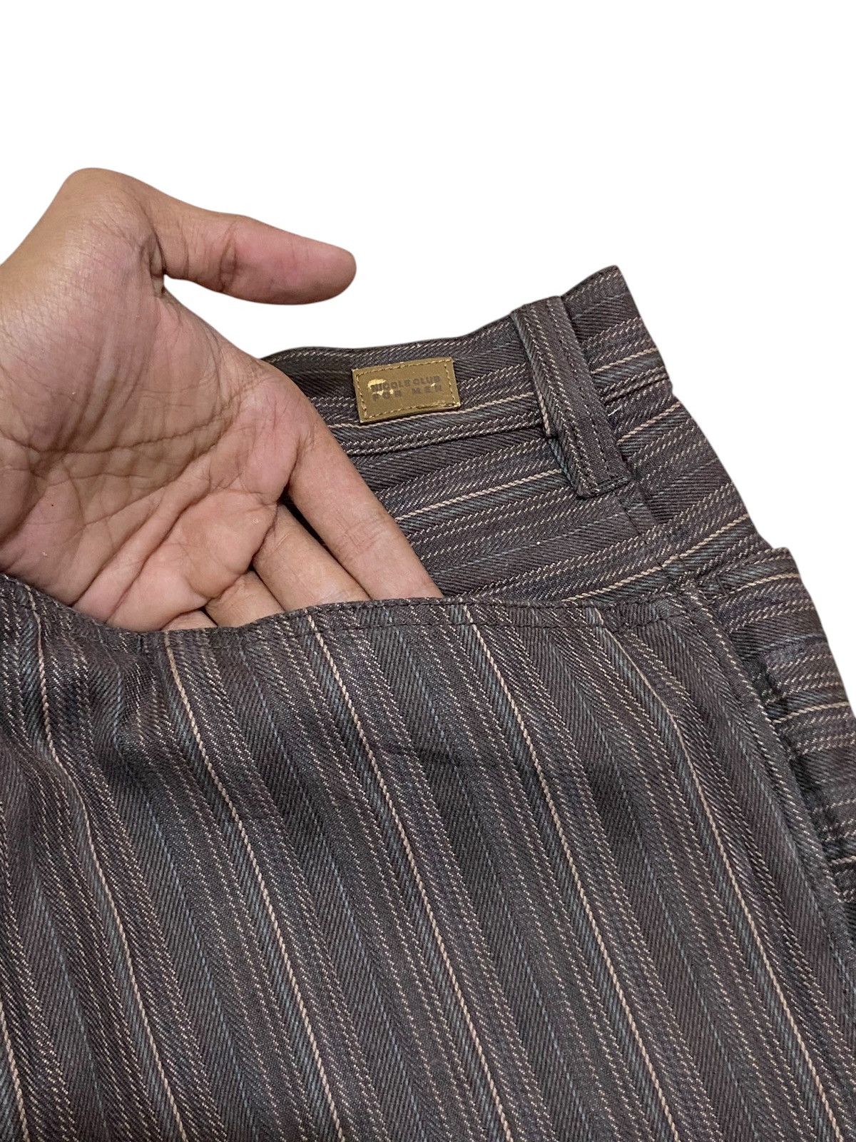 Nicole Club DROP💥 2000s NICOLE CLUB FOR MEN STRIPED PANTS Size US 32 / EU 48 - 3 Thumbnail