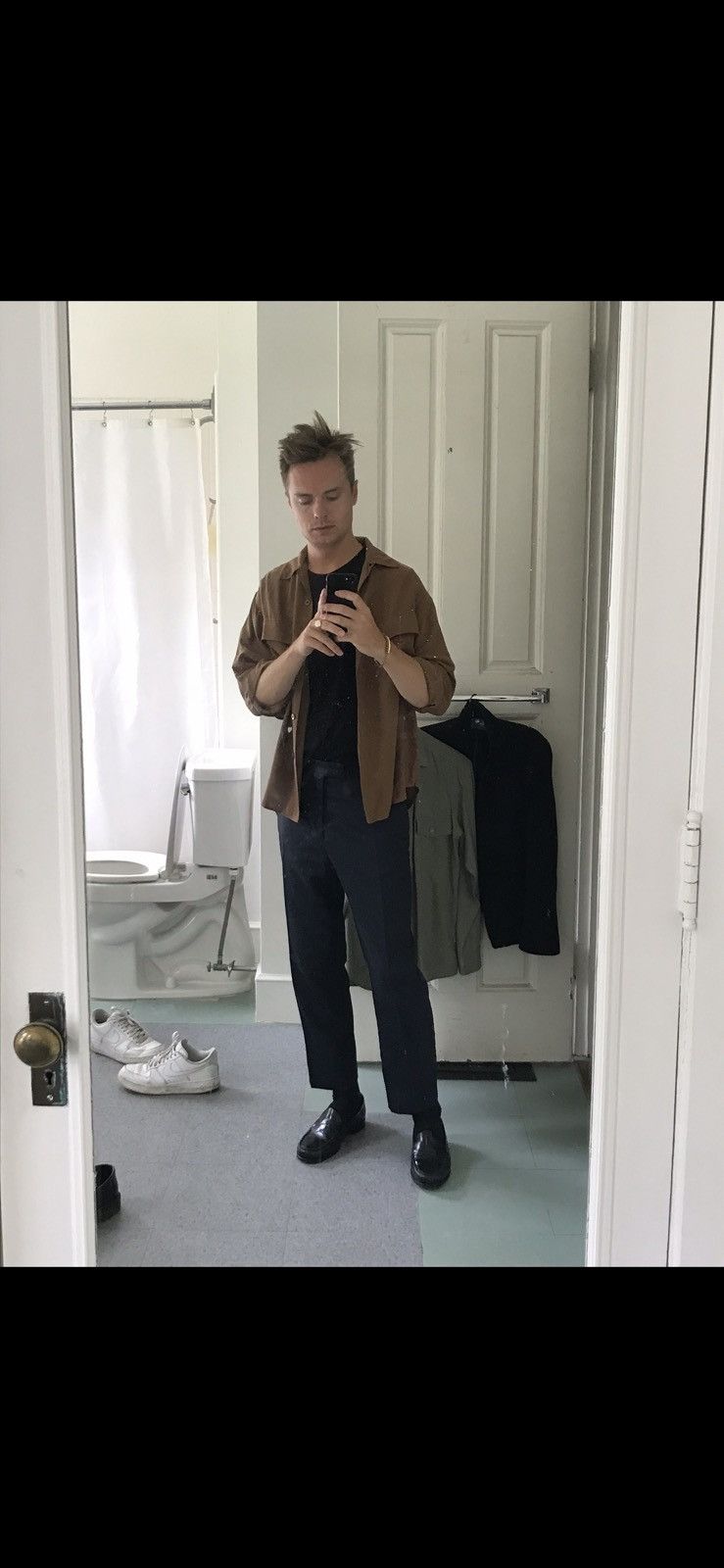Acne Studios Acne Studios Navy Pants Size US 32 / EU 48 - 2 Thumbnail