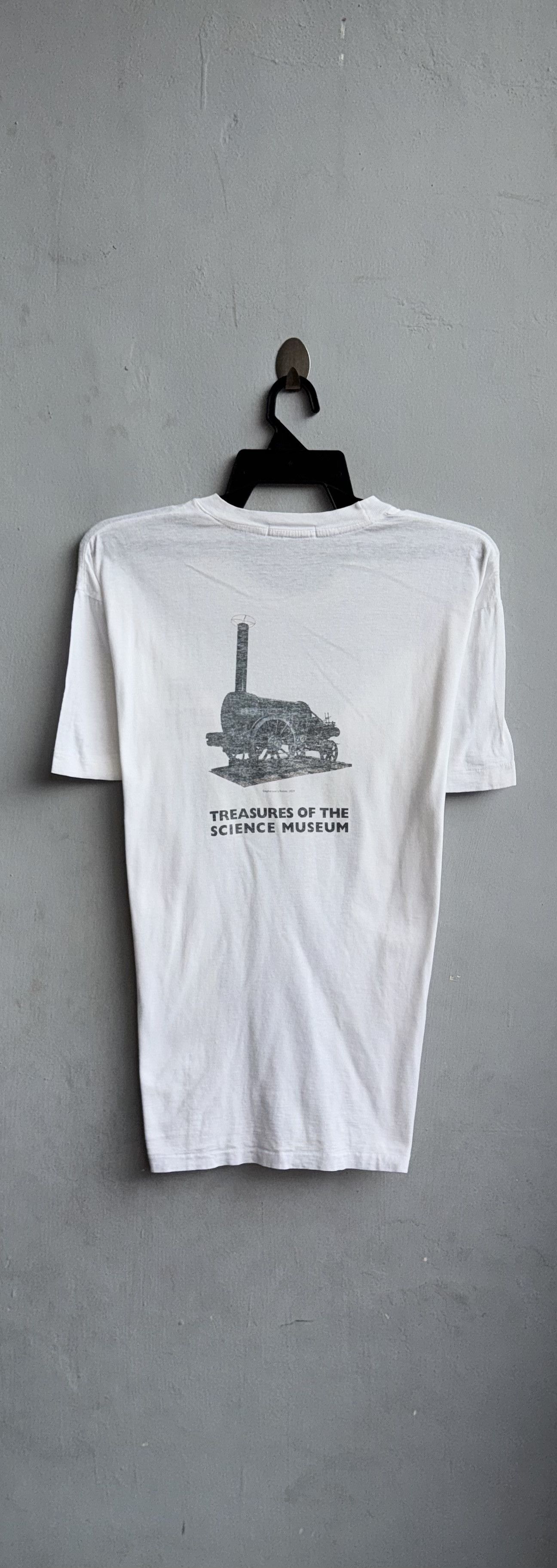 Vintage Science Museum London Stephenson's Rocket 1829 Vintage Shirt Size US M / EU 48-50 / 2 - 1 Thumbnail