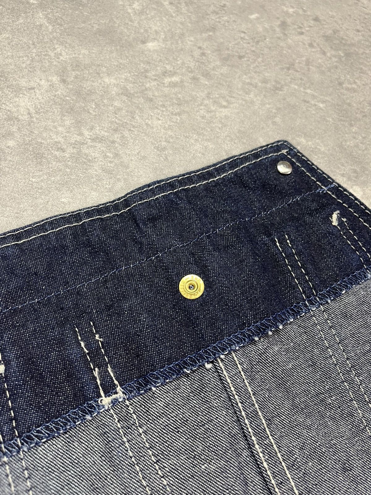 Levi's 1997 Levi’s Orange Tab Indigo Overalls XS S 30 Vintage Size US 30 / EU 46 - 15 Thumbnail