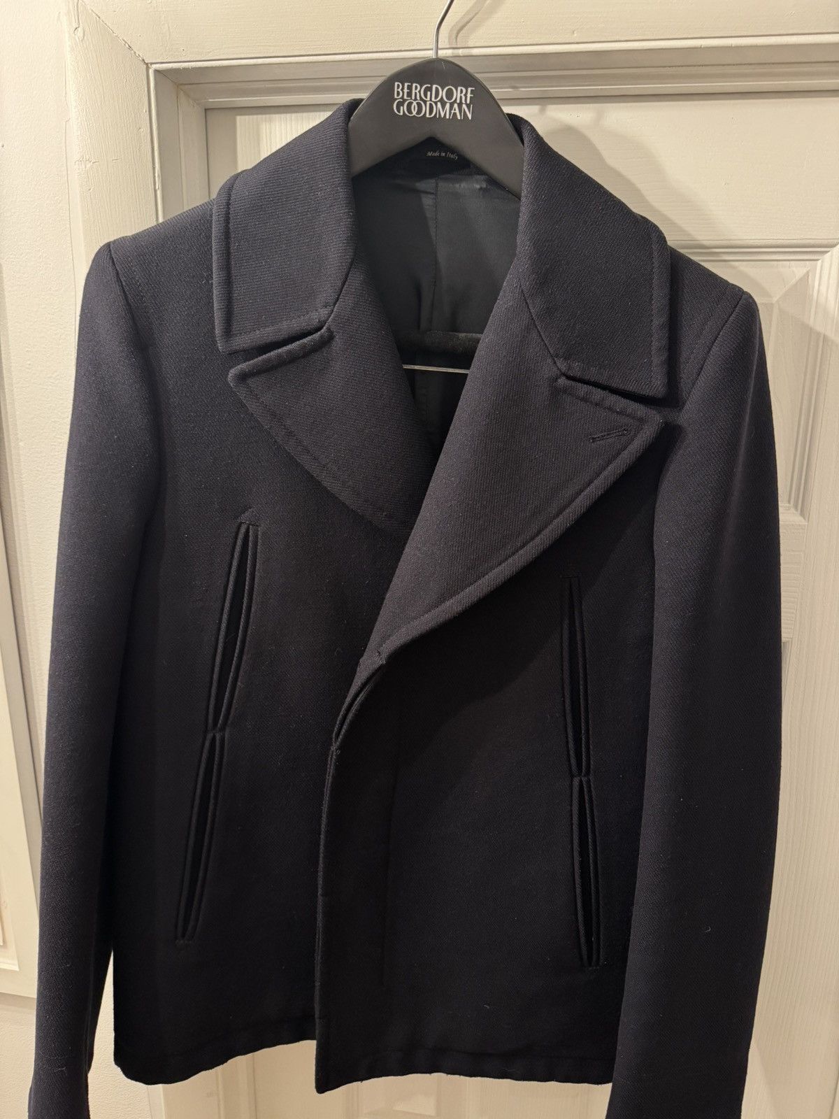 Maison Margiela Vintage Maison Margiela Navy Peacoat Made in Italy Size 52 Size US L / EU 52-54 / 3 - 4 Thumbnail