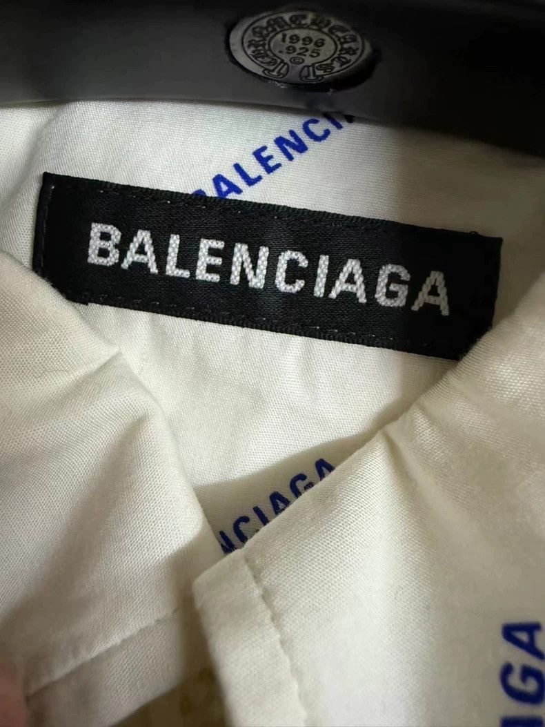 Balenciaga Balenciaga size 38 Barrage Logo Shirt Size S / US 4 / IT 40 - 3 Thumbnail