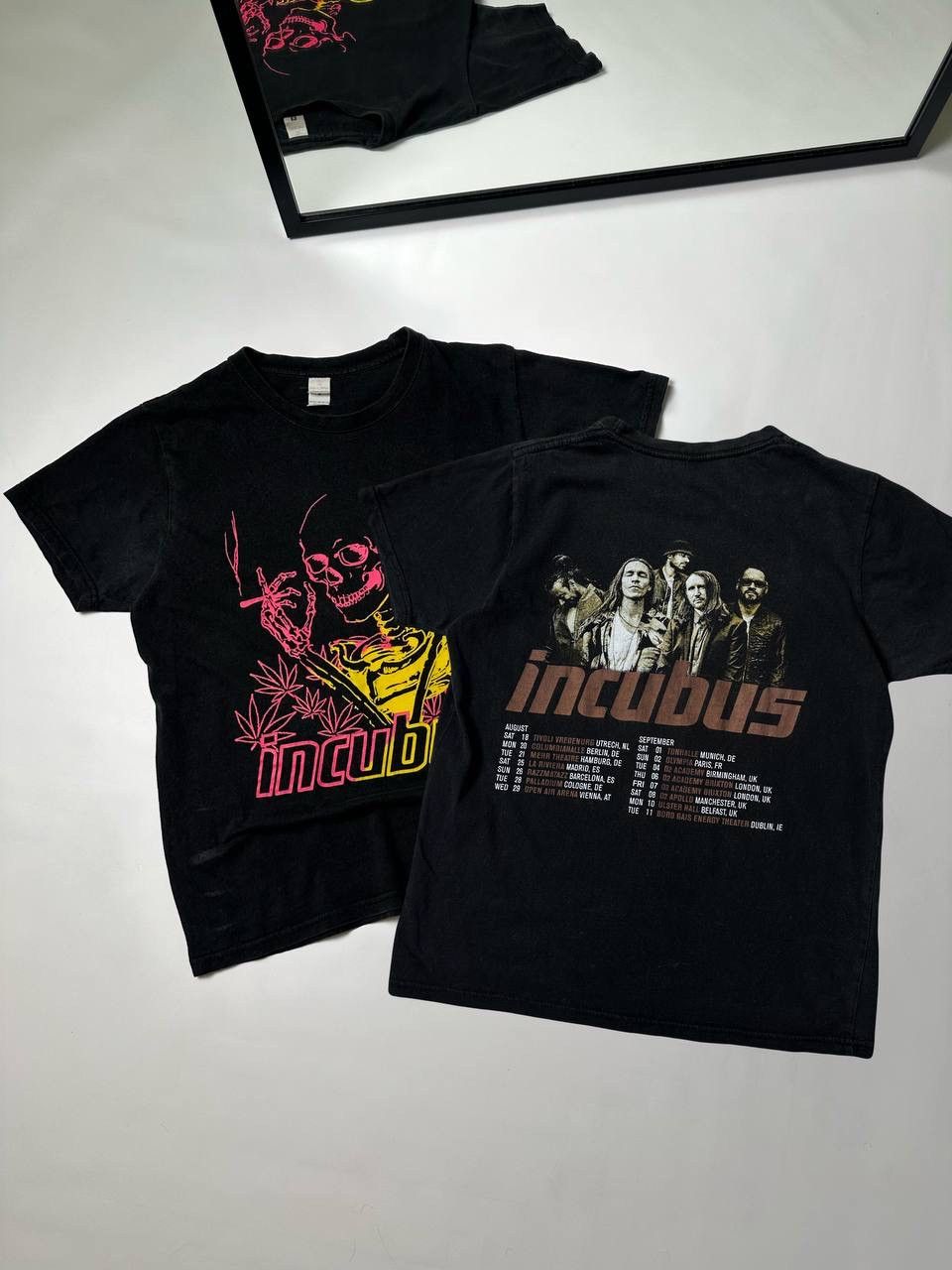 Band Tees × Japanese Brand × Vintage 90’s Vintage Incubus Worldwide Tour T Shirt Size US M / EU 48-50 / 2 - 1 Thumbnail