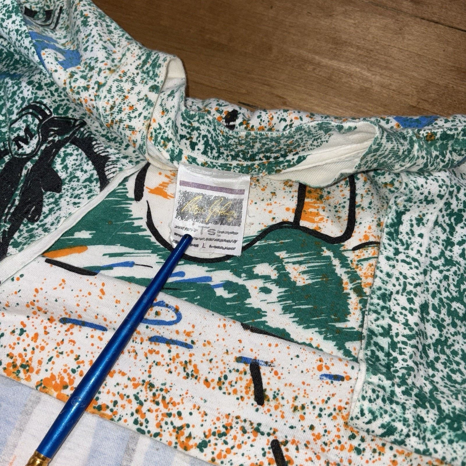 Vintage Vintage Magic Johnson AOP Single T-Shirt All Over Print Size US L / EU 52-54 / 3 - 6 Thumbnail