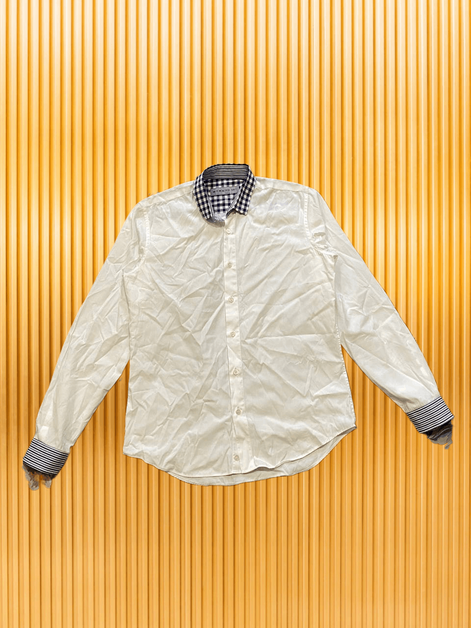 Etro Vintage ETRO white print Y2K shirt streetwear Size US M / EU 48-50 / 2 - 1 Thumbnail