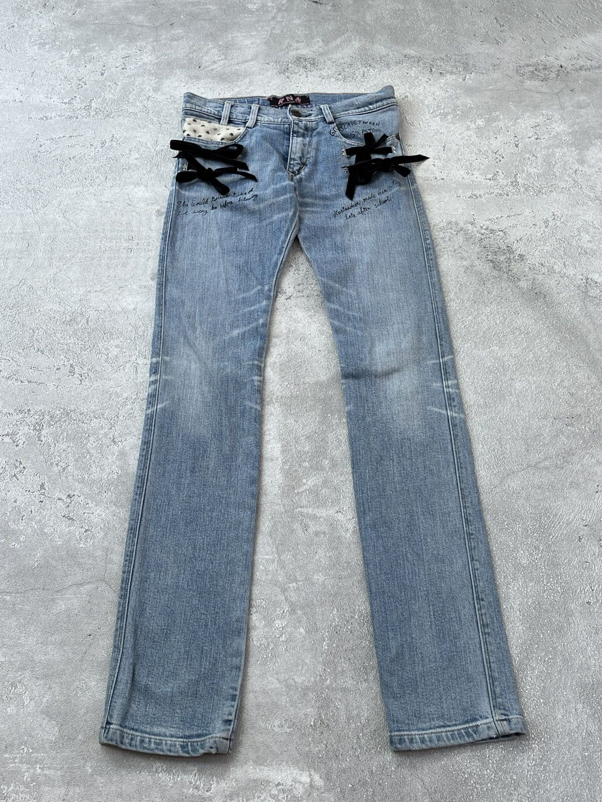Hysteric Glamour × Japanese Brand × Seditionaries 2000s RNA inc Punk Parties Size 26" / US 2 / IT 38 - 1 Thumbnail