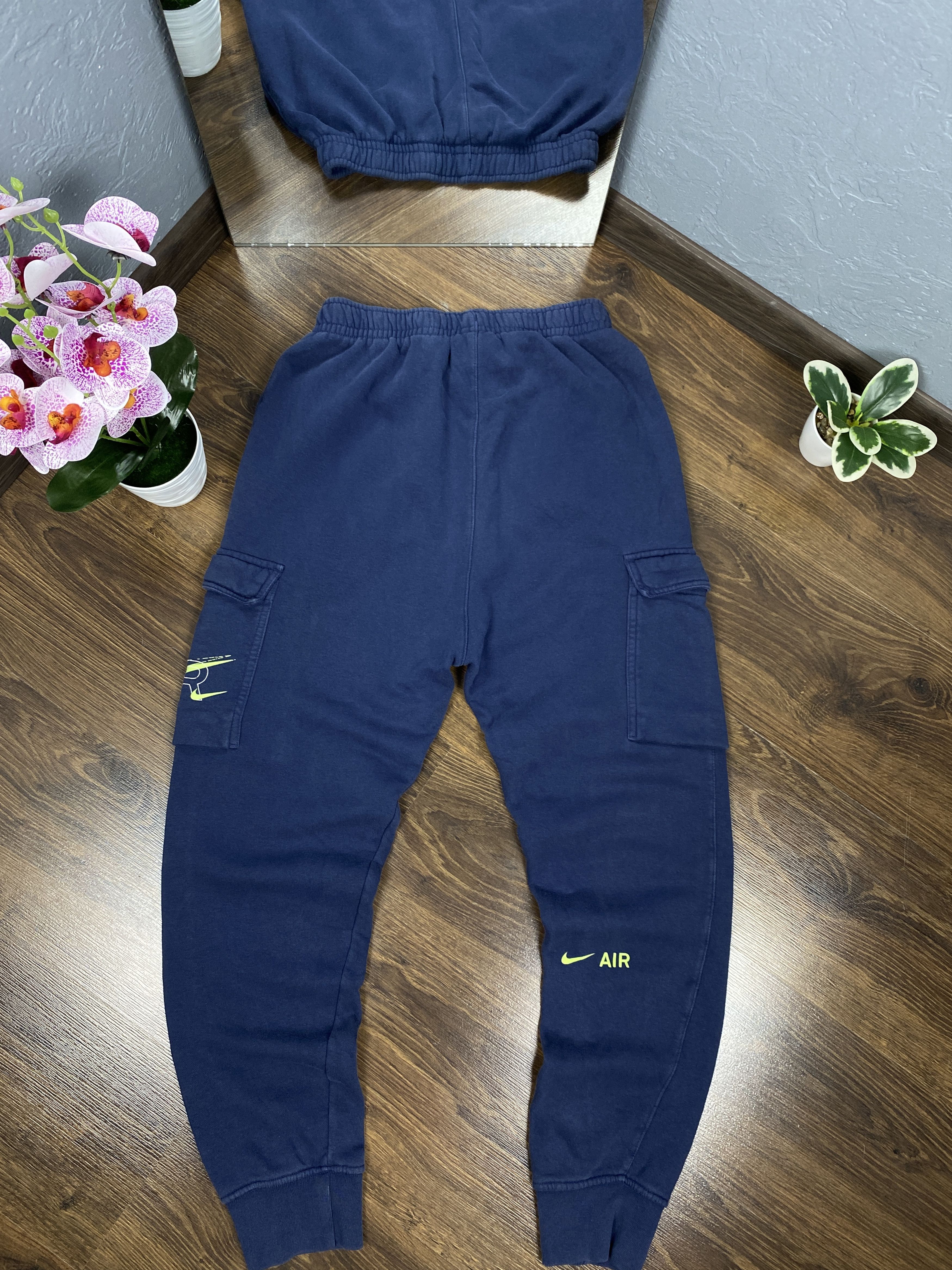Nike × Vintage Nike cargo sweatpants track pants Size US 30 / EU 46 - 8 Thumbnail