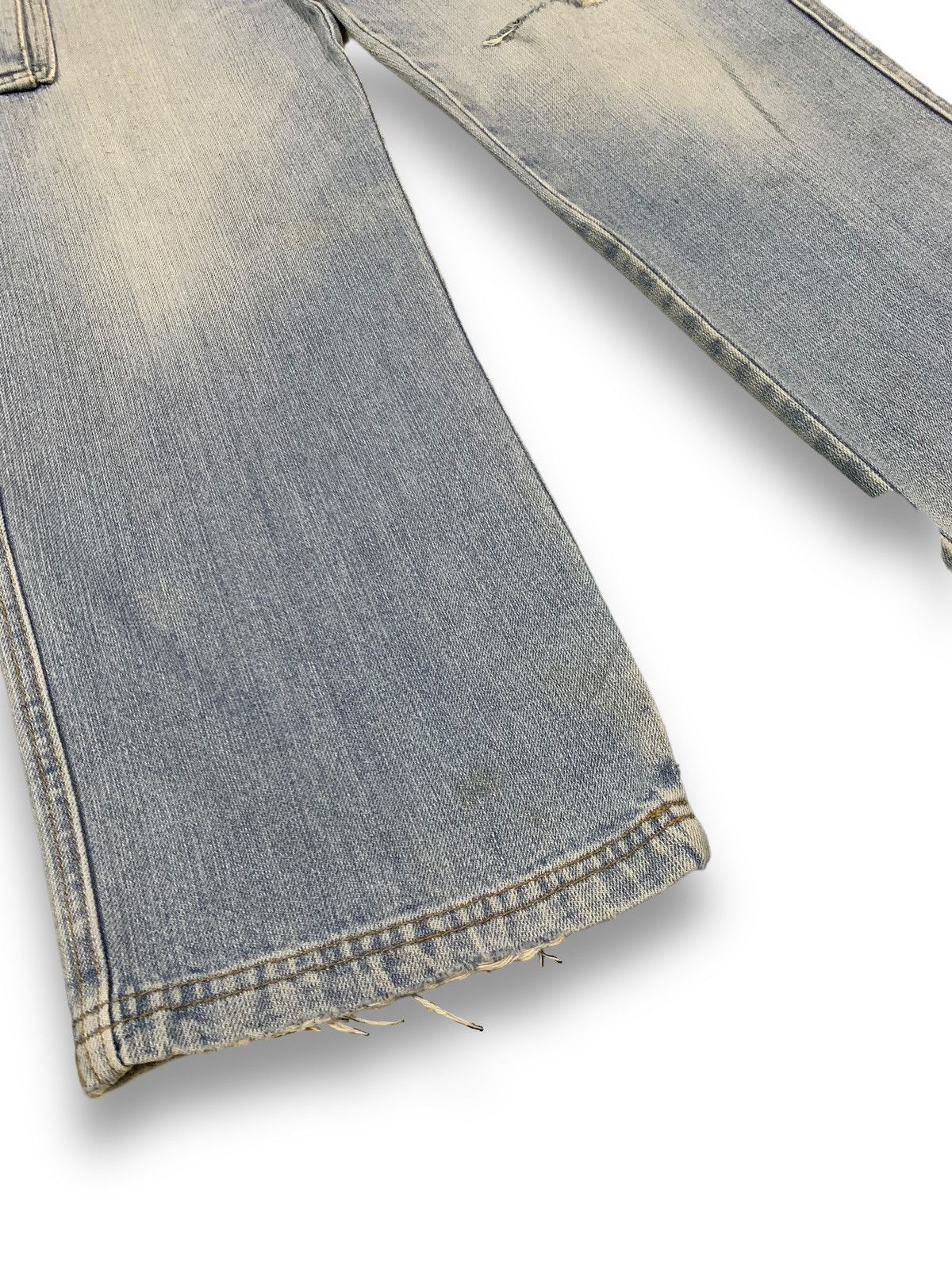 JNCO Y2K Piko Hawaiian Multi-pockets Distressed Baggy Cargo Jeans Size US 31 - 14 Thumbnail