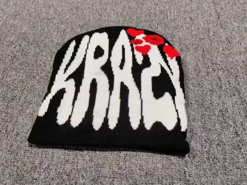 Other Krazy in Love Graphic No Cuff Beanie Hat Black Size ONE SIZE - 1 Thumbnail