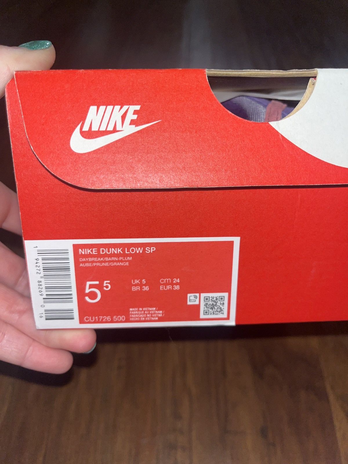 Nike Nike Dunk “Plum” Size US 5.5 / EU 38 - 6 Thumbnail