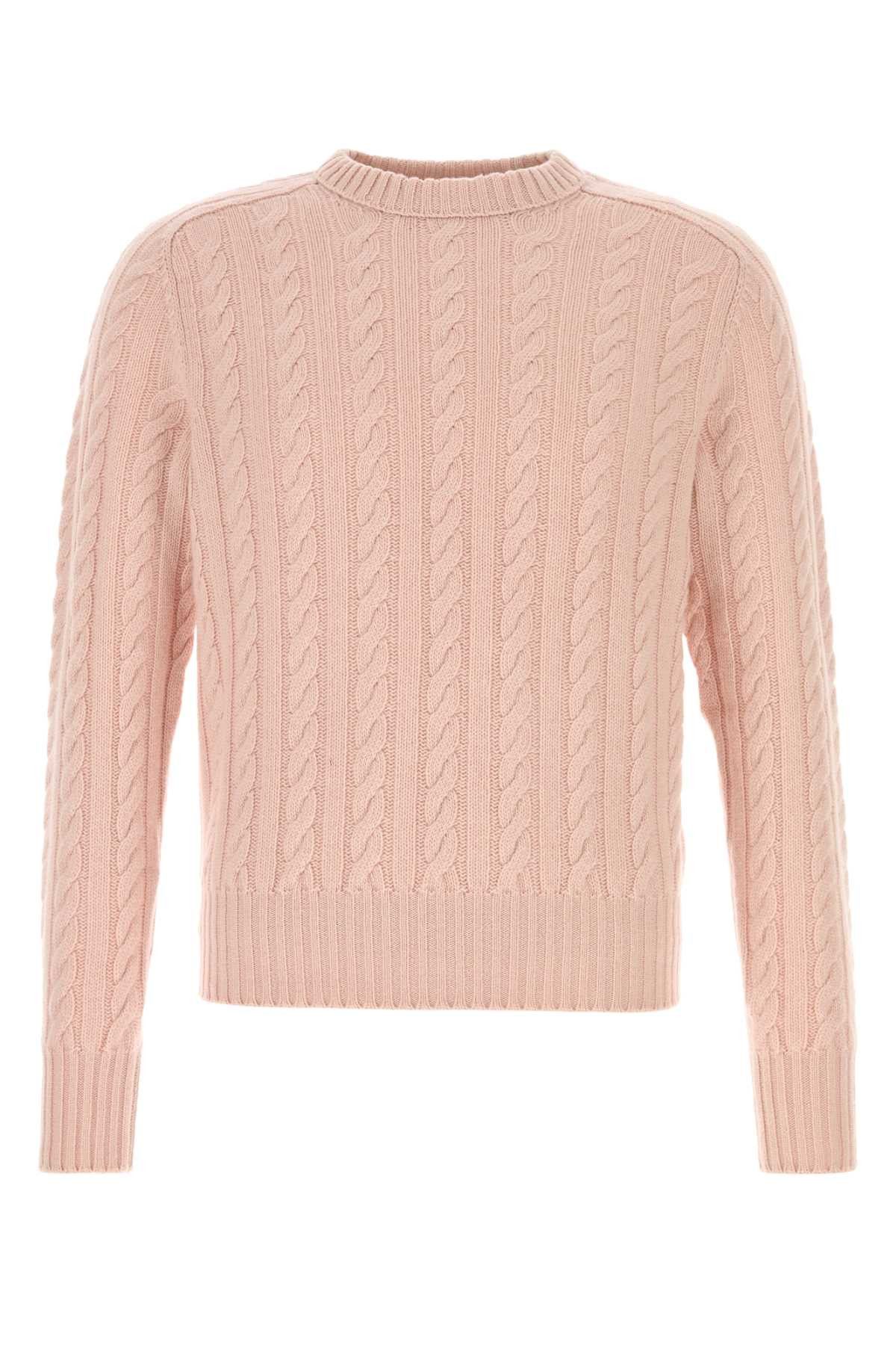 Prada Pink Wool Blend Sweater Size US S / EU 44-46 / 1 - 1 Thumbnail