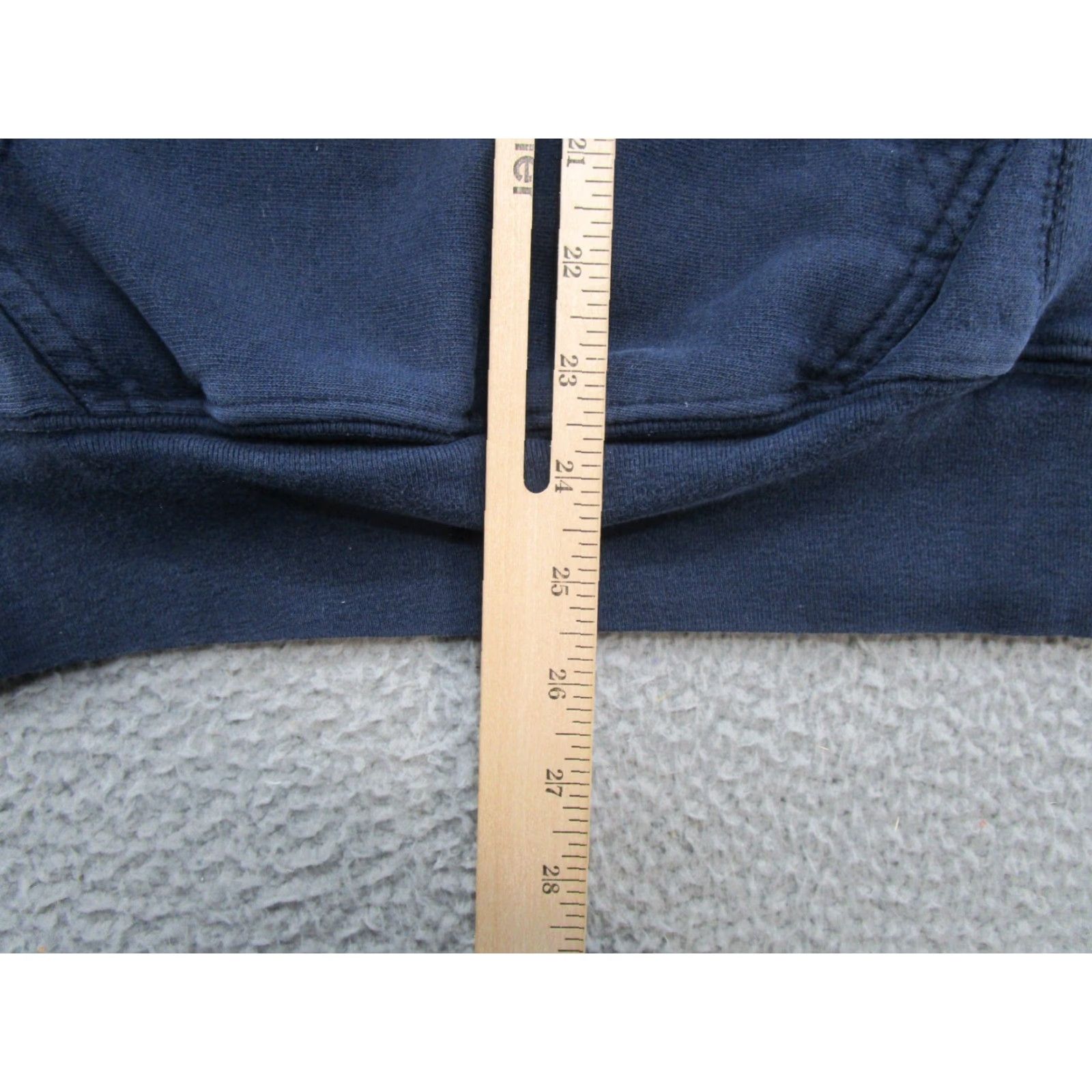 Vintage VINTAGE Steve & Barry's Marquette University Heavy Hoodie Sweatshirt V-Neck XS Blue Mens Hoodie Size US XS / EU 42 / 0 - 6 Thumbnail