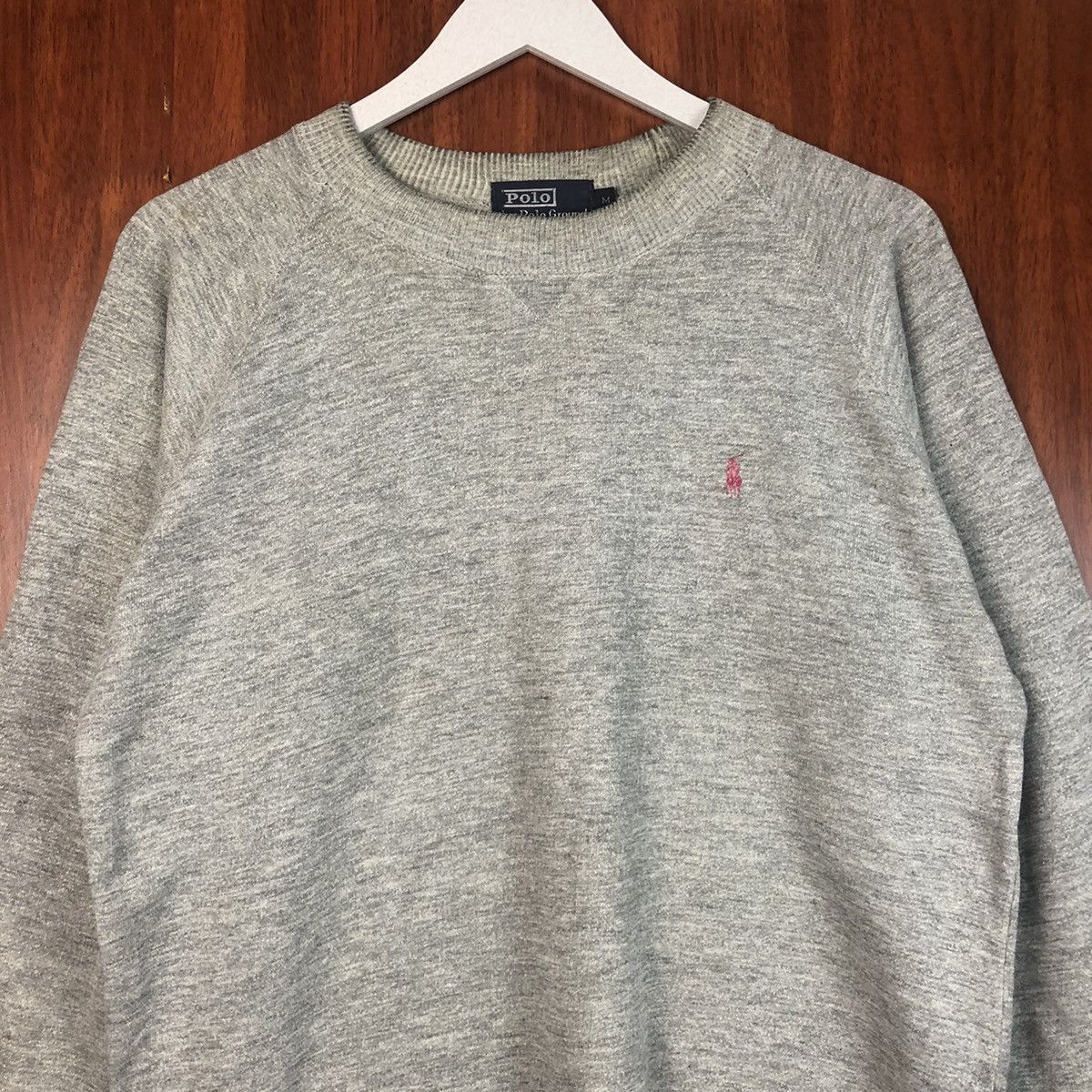 Polo Ralph Lauren Polo By Polo Ground vintage Grey Sweatshirt #7500 Size US M / EU 48-50 / 2 - 5 Thumbnail
