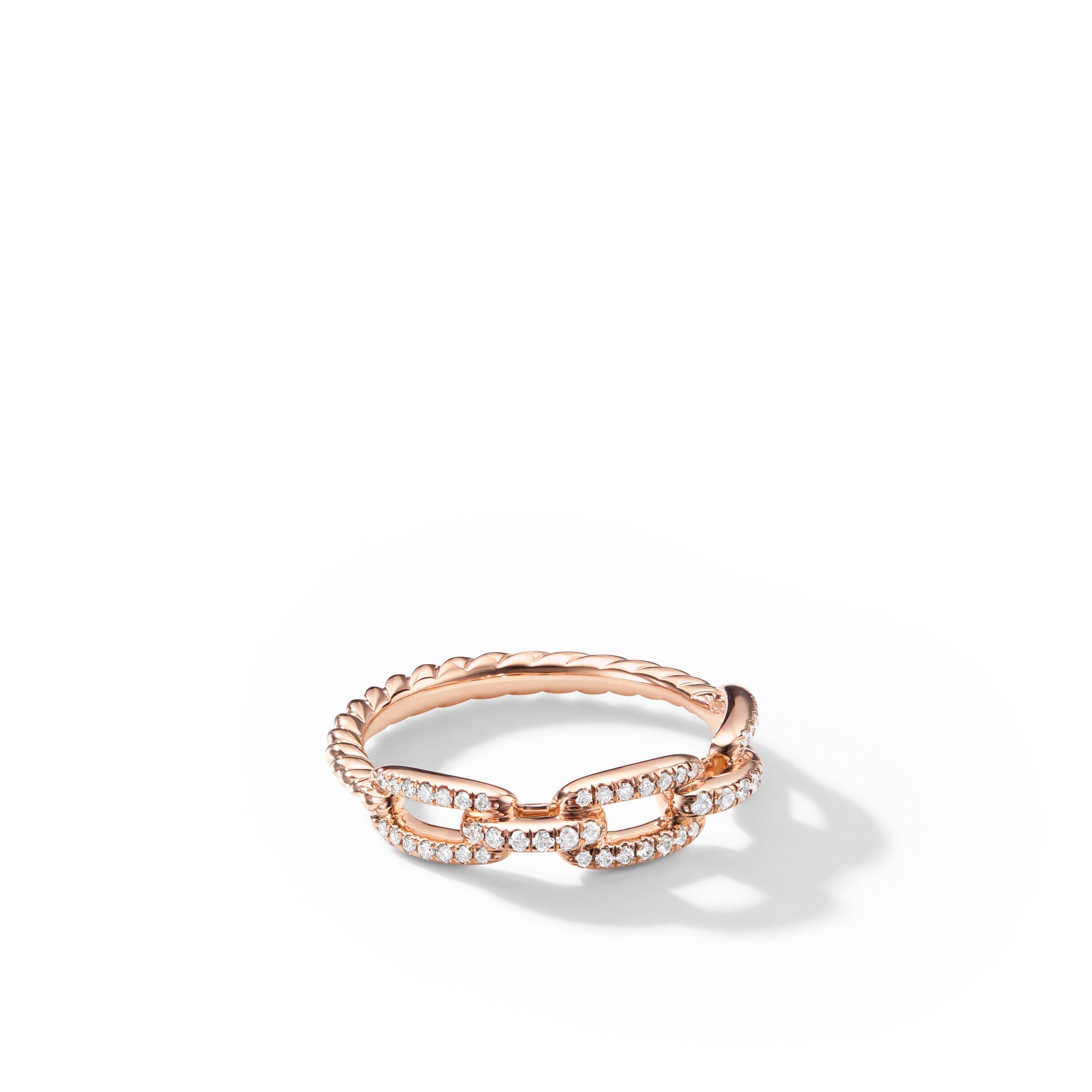 David Yurman o1s1wg111025 R13037D /Size 6 /Chain Link Ring in Golden Size ONE SIZE - 1 Thumbnail