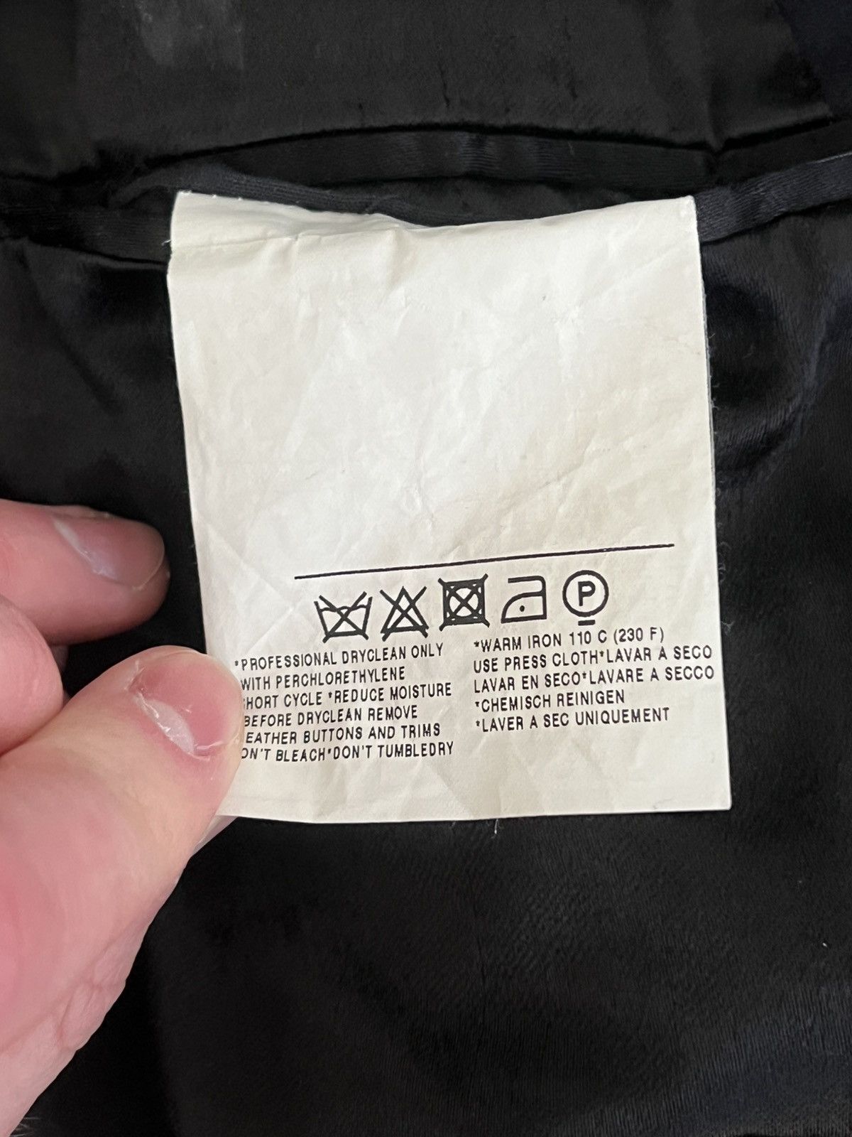 Gucci Vintage Navy Peacoat Size 54R Size US L / EU 52-54 / 3 - 8 Thumbnail