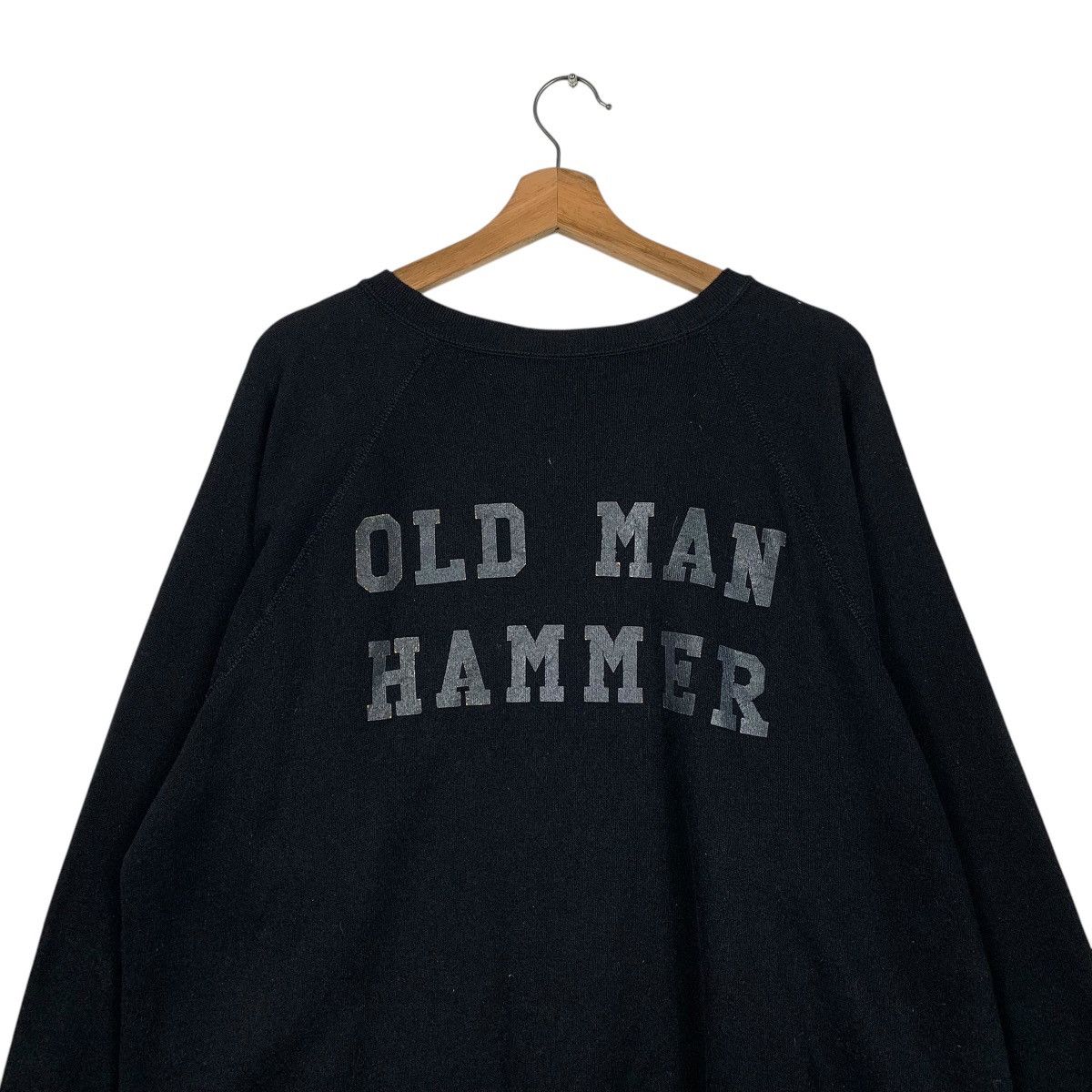 Vintage Vintage 80s Discuss Athletic Old Man Hammer Sweatshirt Size US XL / EU 56 / 4 - 8 Thumbnail