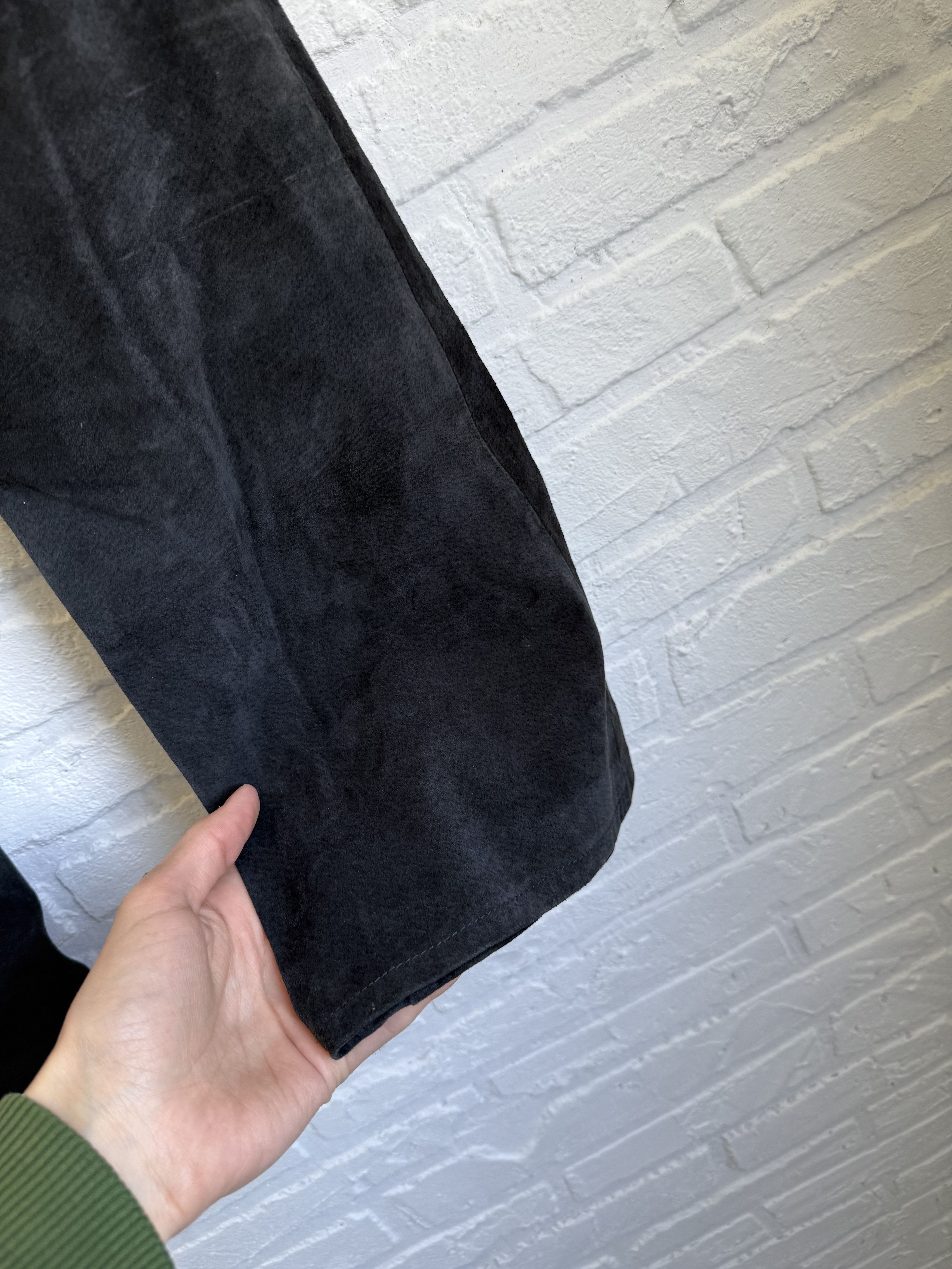 Levi's Vintage 90s Levi’s Leather Pants Bootcut Y2K Low Rise size Size 25" / US 0 / IT 36 - 10 Thumbnail