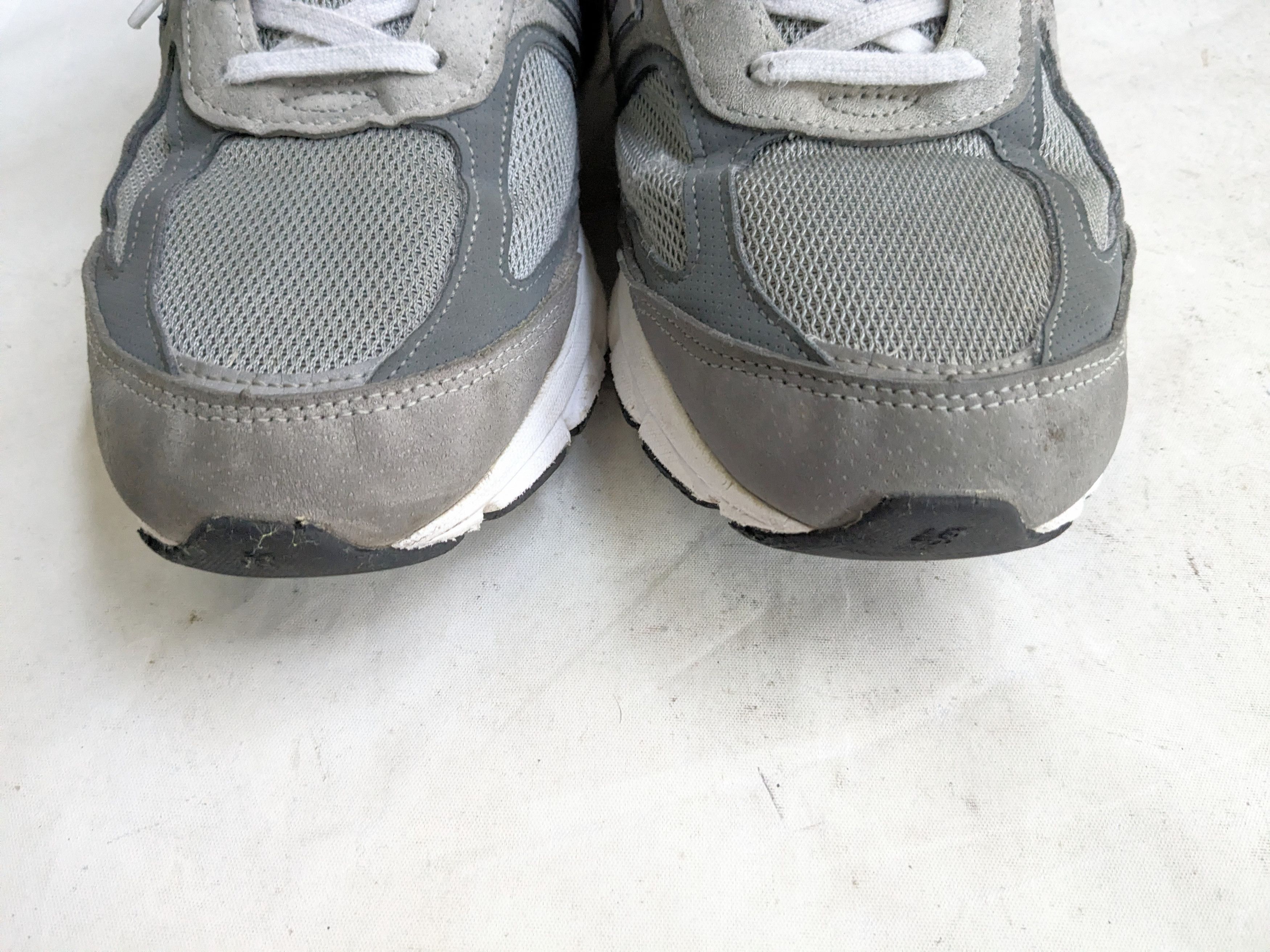 New Balance New Balance 990V4 12 D Gray Suede Castlerock M990GL4 Size US 12 / EU 45 - 2 Thumbnail
