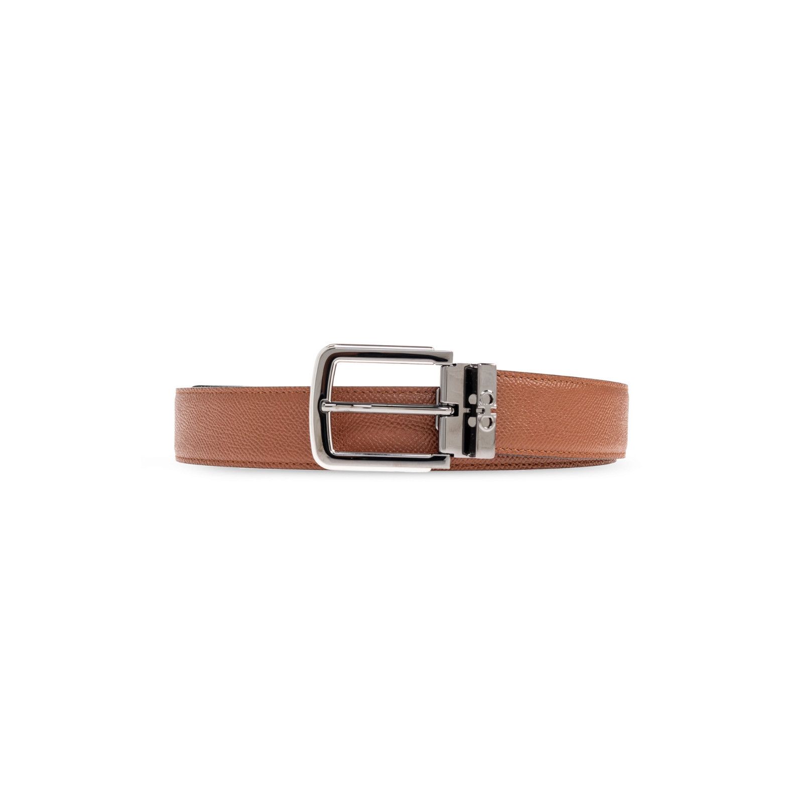 Salvatore Ferragamo FERRAGAMO Brown Double Adjustable Reversible Belt New & Auth Size ONE SIZE - 1 Thumbnail