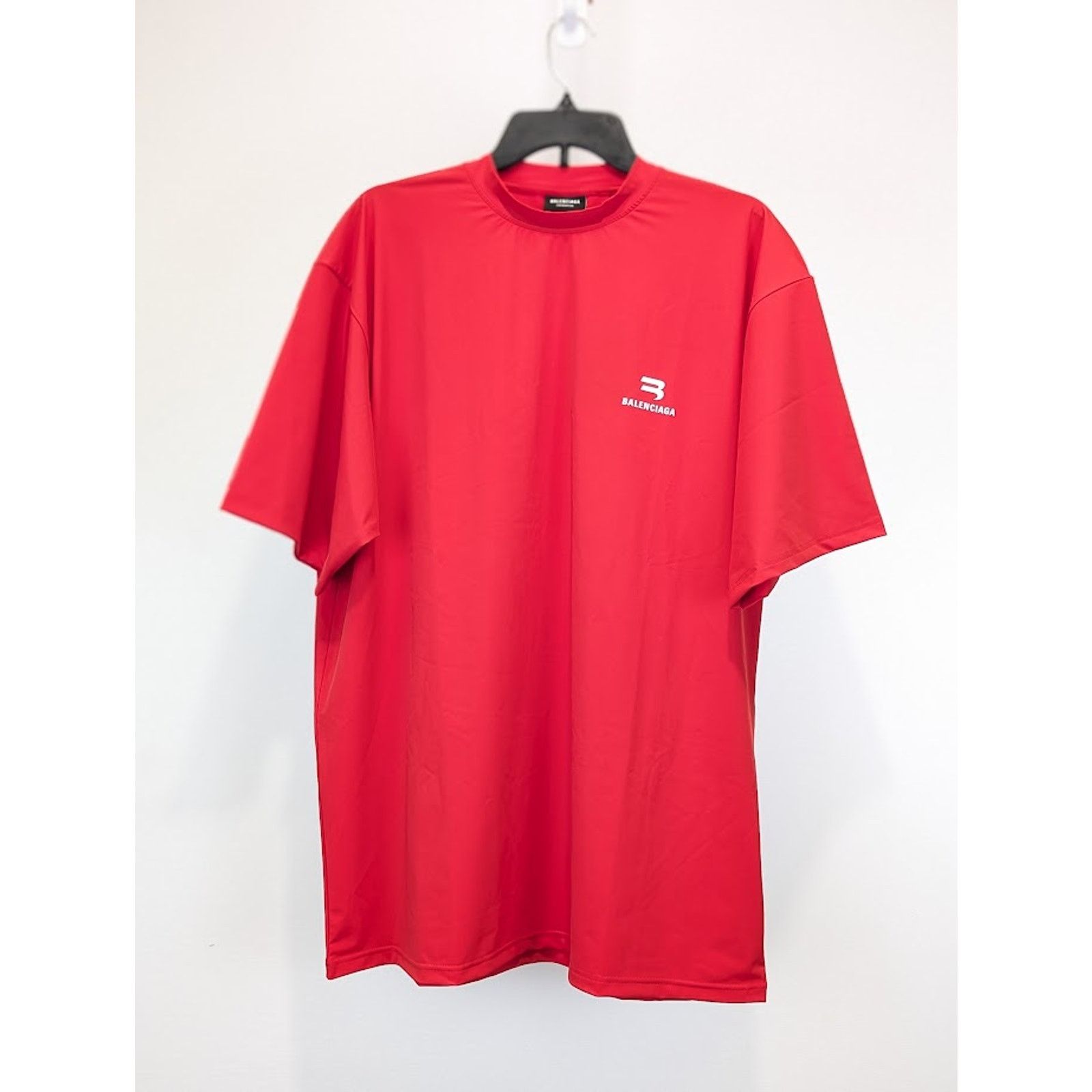 Adidas × Balenciaga o1rshd1 Swim T-Shirt in Red Size US XS / EU 42 / 0 - 1 Thumbnail