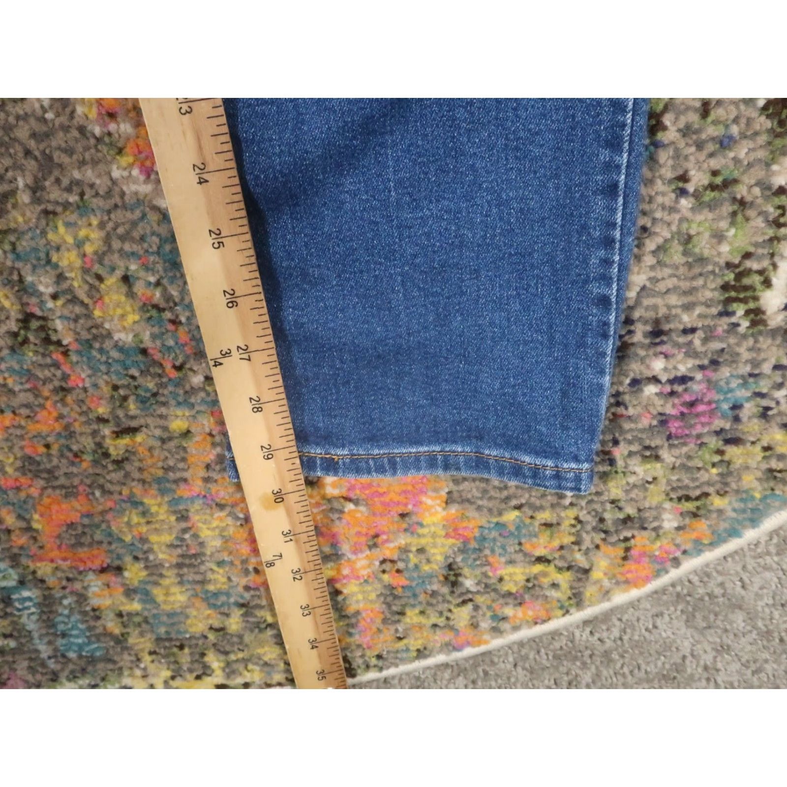 Levi's LEVI'S 511 Slim Fit Jeans 34x30 Denim Blue Men Regular 34 Stretch Zipper Cotton Blend Medium Wash 511 slim fit Size US 34 / EU 50 - 7 Thumbnail