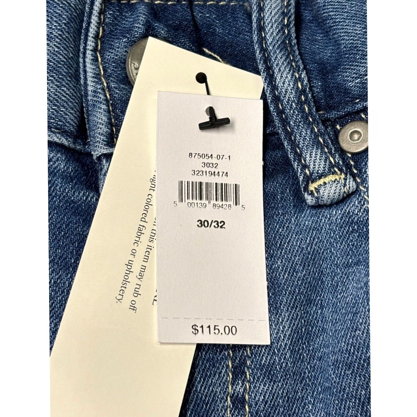 Banana Republic Banana Republic Travel Athletic Jeans Blue Mens 30x32 Jeans Athletic Blue Mens 30 Inseam 32 Medium Wash Vintage No NWT NWT Size US 30 / EU 46 - 2 Thumbnail