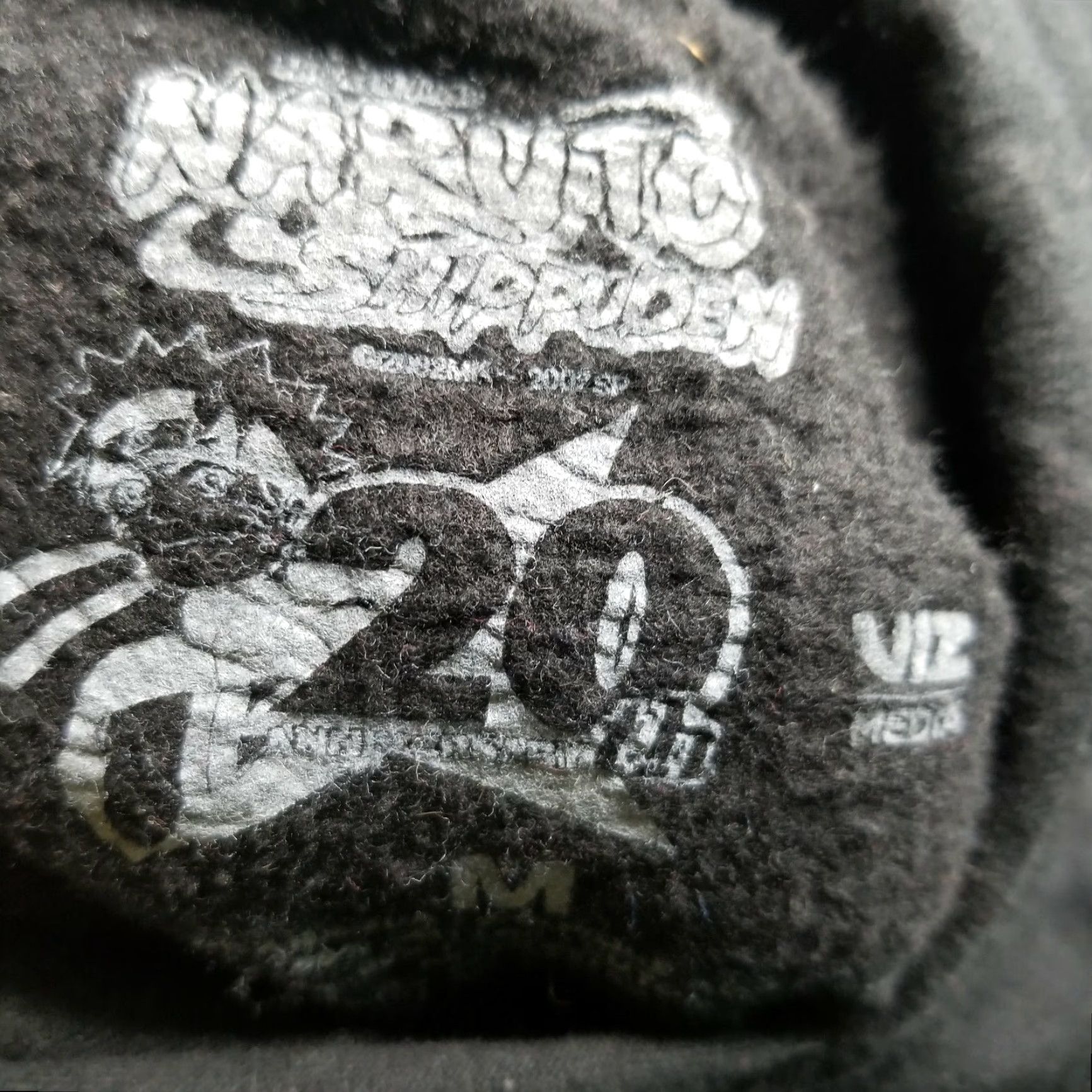 Vintage NARUTO SHIPPUDEN ICHIRAKU RAMEN SHOP MEN Sz M BLACK HOODIE OFFICIAL VIZ MEDIA Size US M / EU 48-50 / 2 - 3 Thumbnail