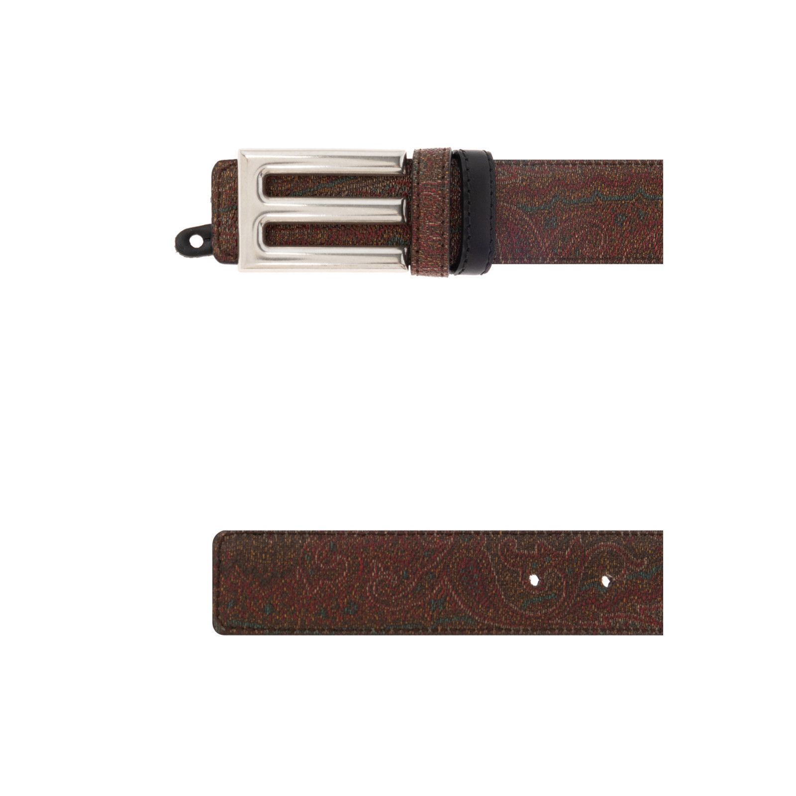 Etro ETRO Multicolor Reversible Belt New & Authentic (Men's size: Size ONE SIZE - 3 Thumbnail