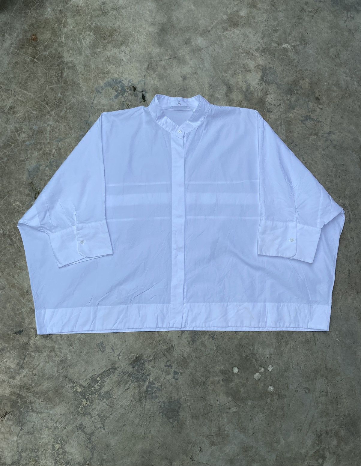 Designer × Jil Sander × Uniqlo Uniqlo +J Batwing Oversize Button Up Shirt Size S / US 4 / IT 40 - 1 Thumbnail
