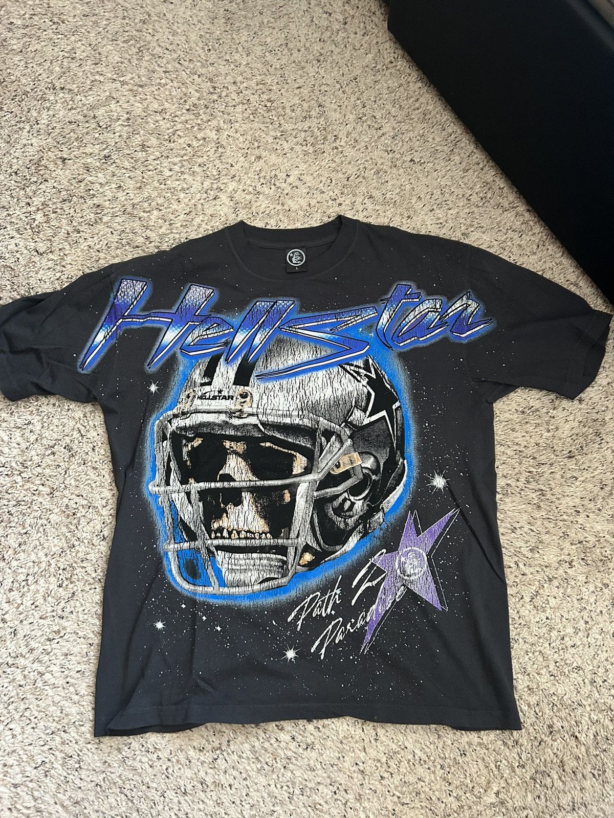 HELLSTAR SKULL HELMET SHIRT