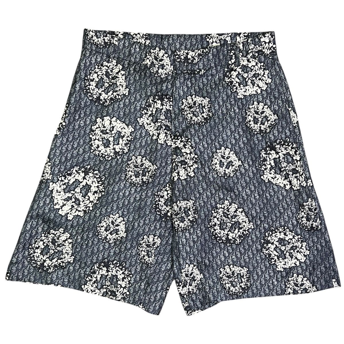 DENIM TEARS × Dior Christian Dior 23AW Denim Tears Oblique Twill Short Pants Size US 44 / EU 60 - 1 Thumbnail