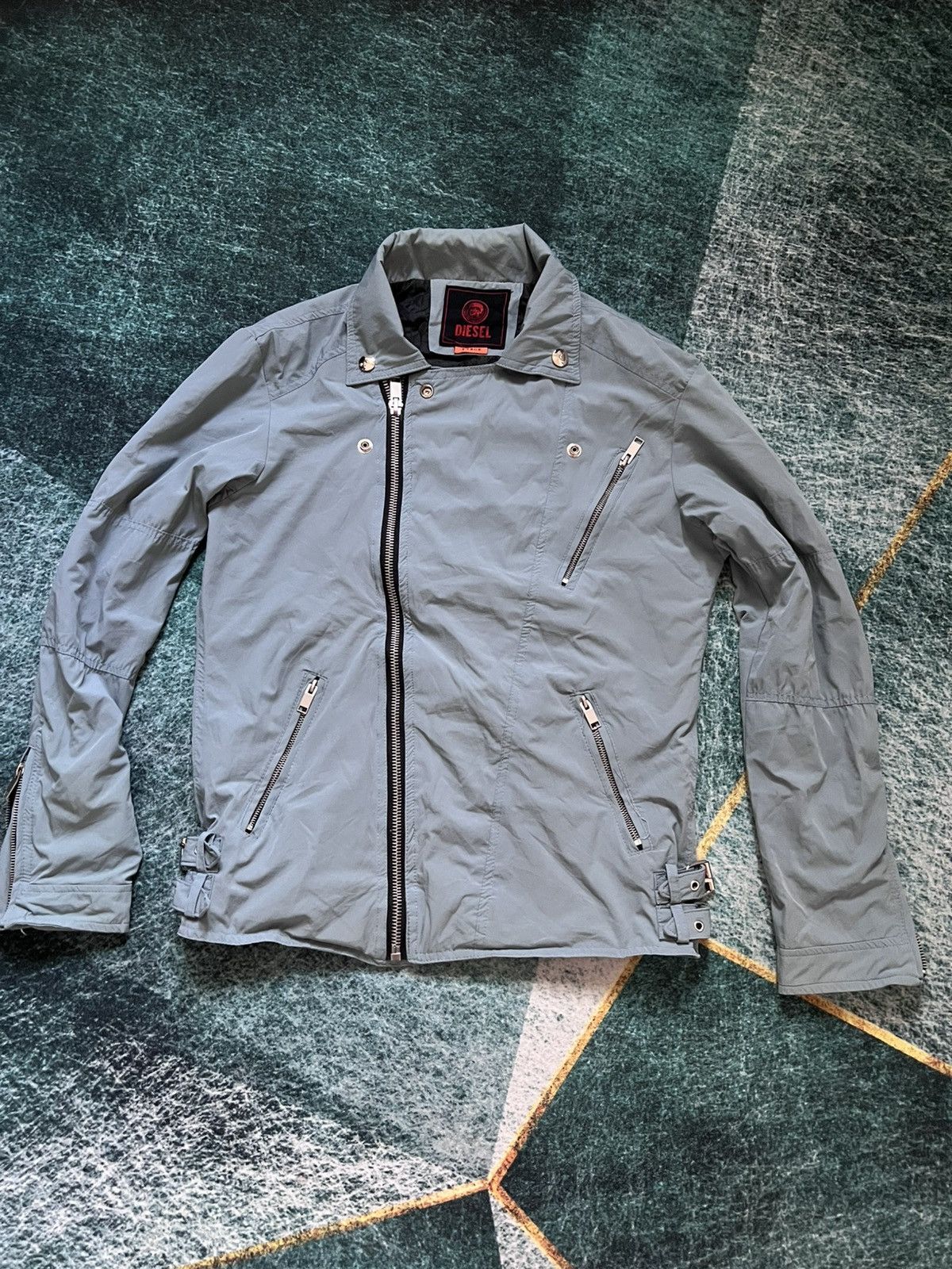 Japanese Brand Punk jacket diesel distress Size US S / EU 44-46 / 1 - 1 Thumbnail