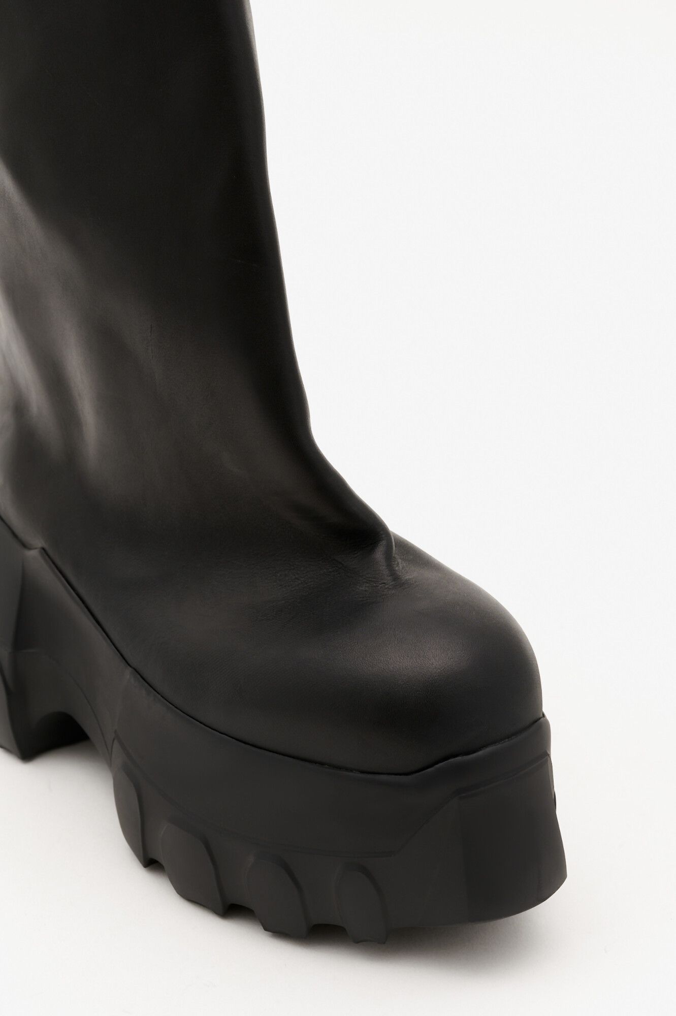 Rick Owens RICK OWENS Porterville Flared Mega Tractor Boots Size US 11 / IT 41 - 5 Thumbnail