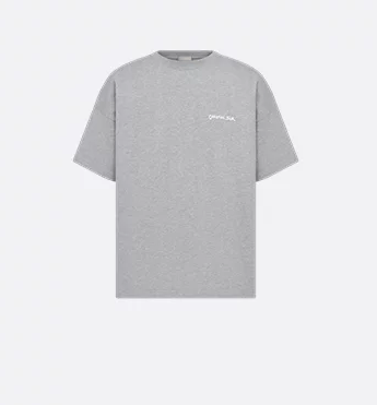 Dior o1w1db10725 Christian Dior Tag T-shirt, Relaxed Fit in Gray Size US L / EU 52-54 / 3 - 1 Thumbnail