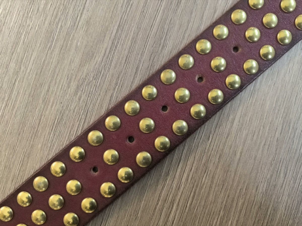 Gucci Gucci runway tiger head leather belt Size ONE SIZE - 4 Thumbnail