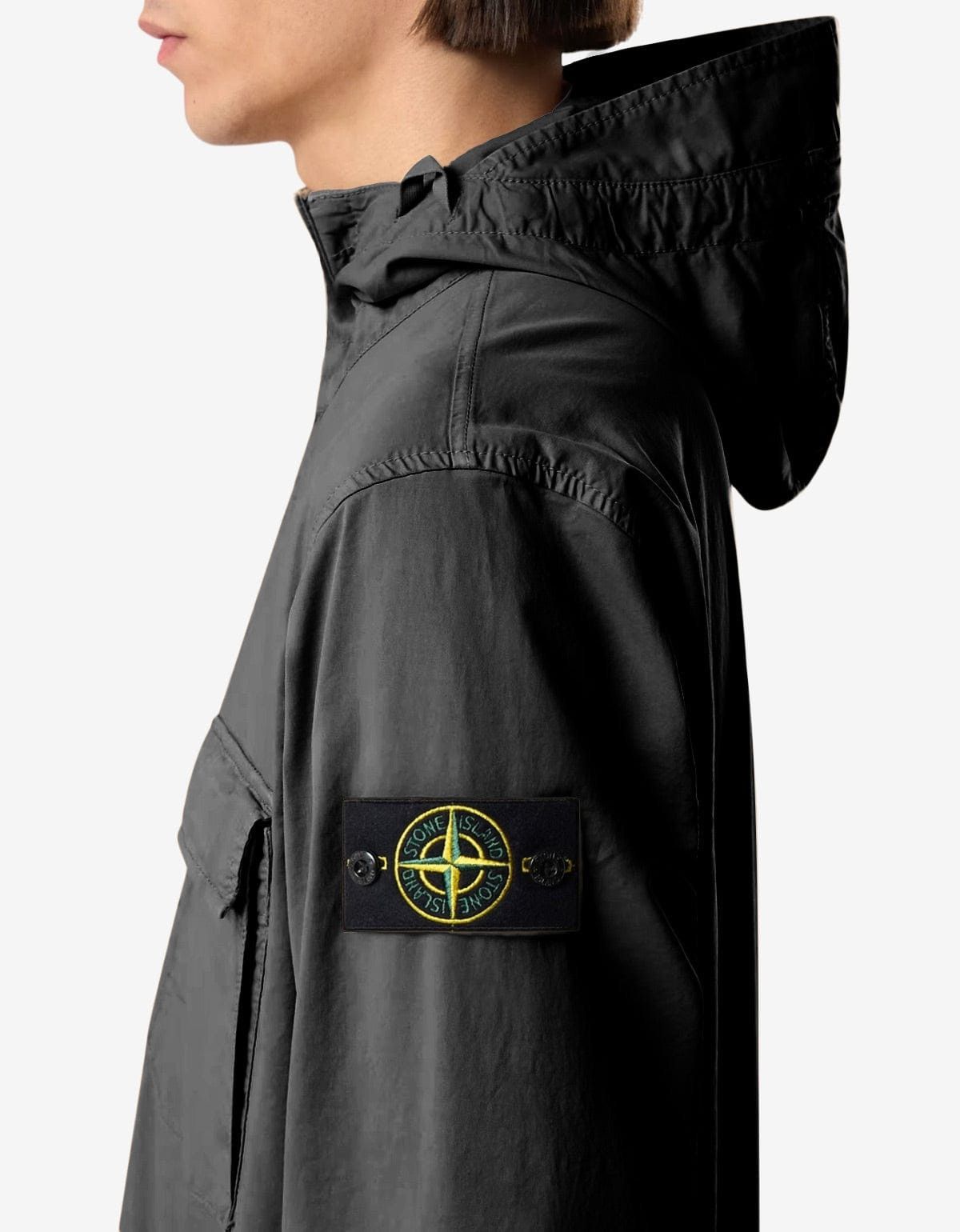 Stone Island Stone Island Black Anti-drop Hooded Jacket Size US S / EU 44-46 / 1 - 3 Thumbnail