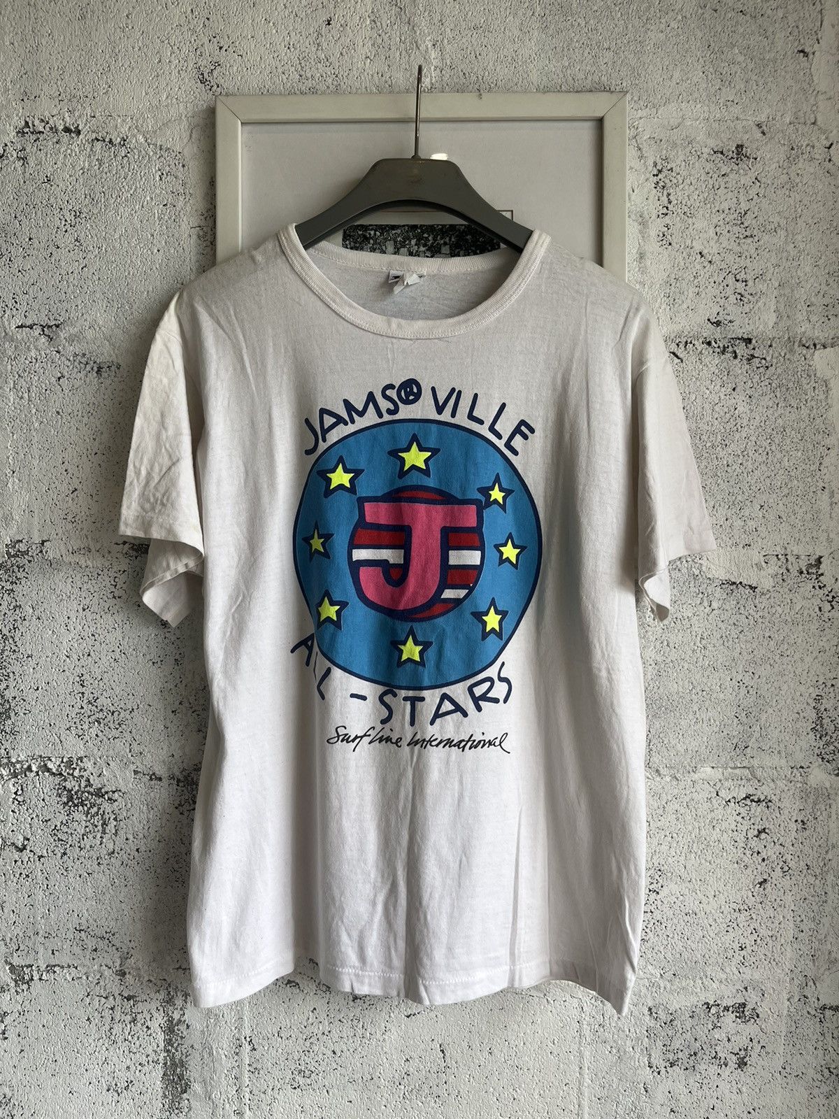 Vintage Vintage JAMS VILLE ALL-STARS Surf Line International 80’s Size US L / EU 52-54 / 3 - 2 Thumbnail