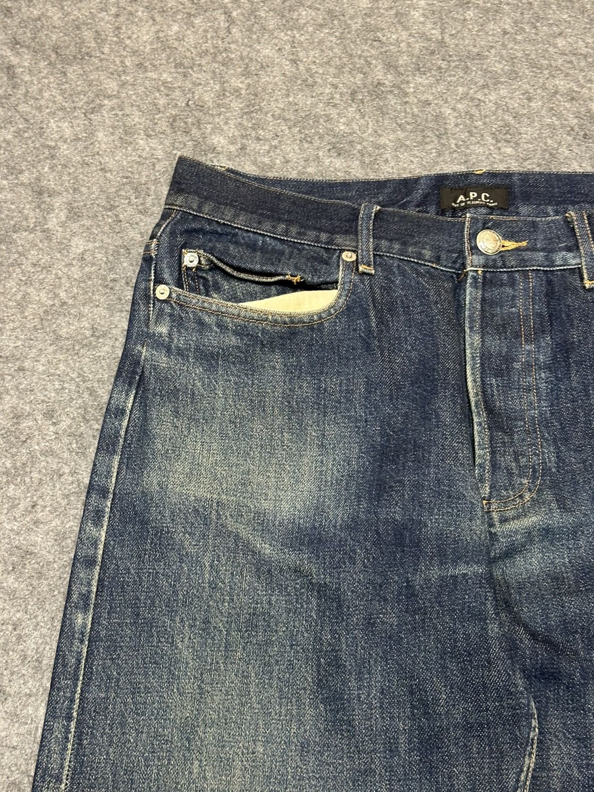 A.P.C. A.P.C. blue selvedge denim jeans. Size US 33 - 4 Thumbnail
