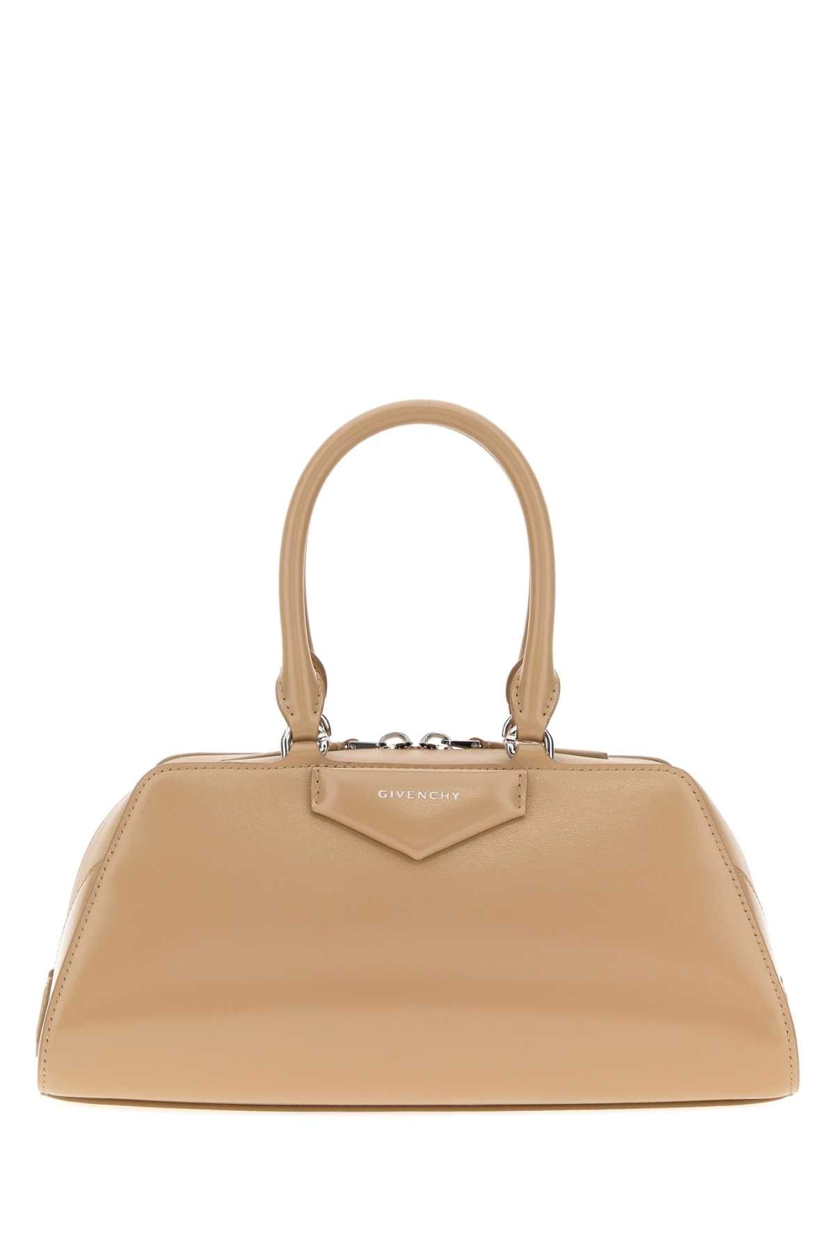 Givenchy Beige Leather Small Antigona East-West Handbag Size ONE SIZE - 1 Thumbnail