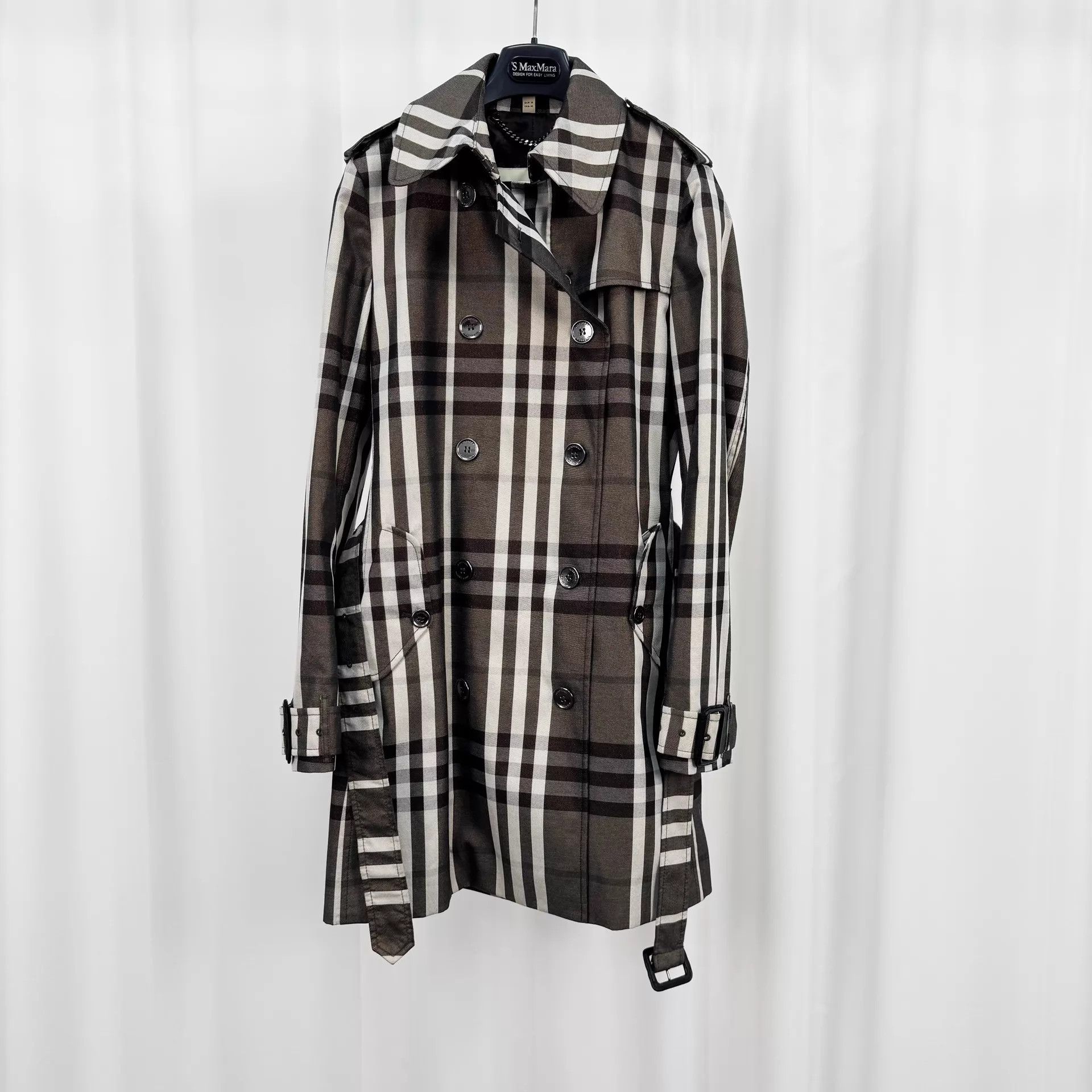 Burberry Women's Burberry Check Lined Trench UK10 New Size M / US 6-8 / IT 42-44 - 1 Thumbnail