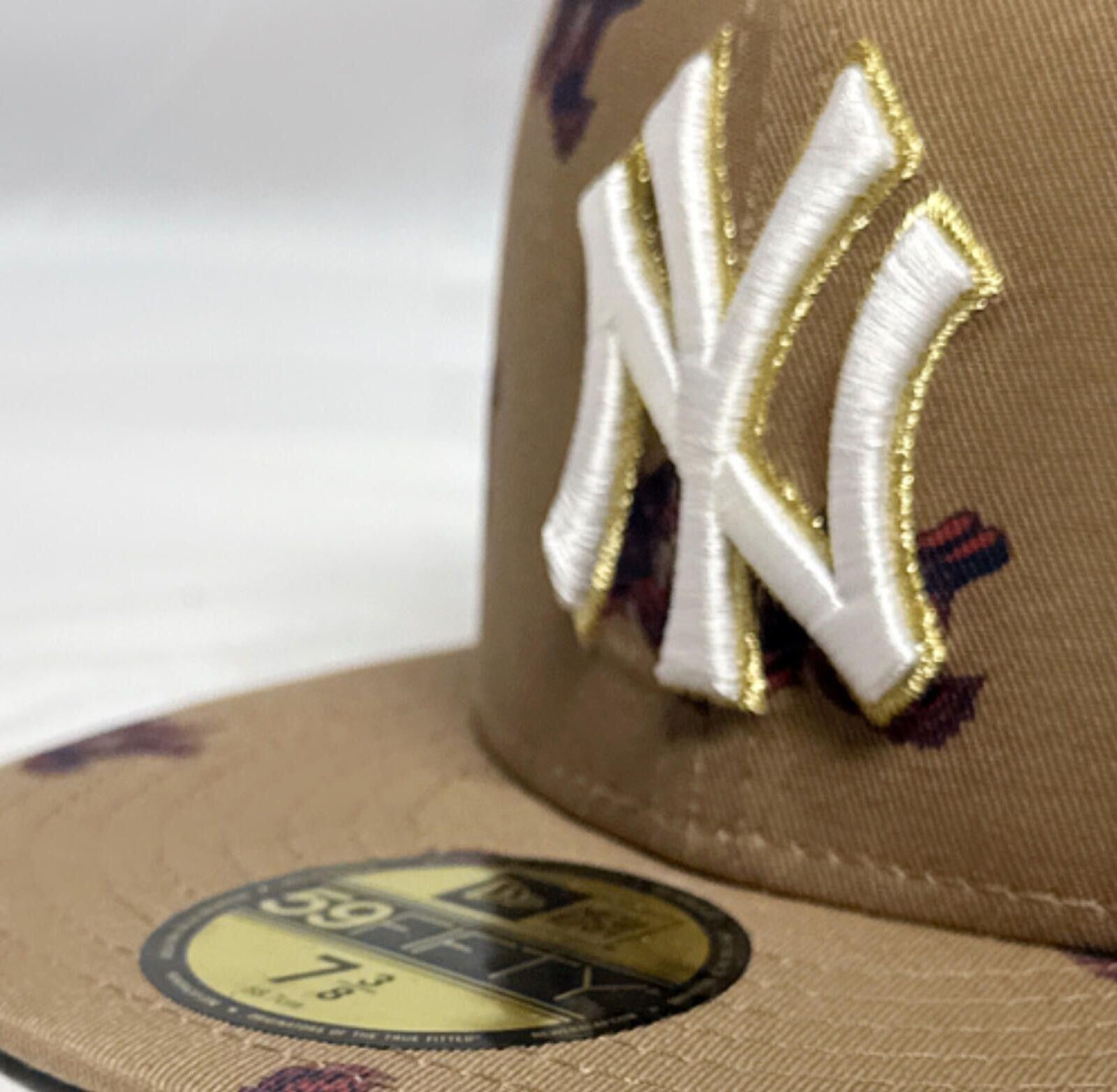 New Era New Era New York Yankees 59FIFTY AL All-Over 7 3/8 Size ONE SIZE - 1 Thumbnail