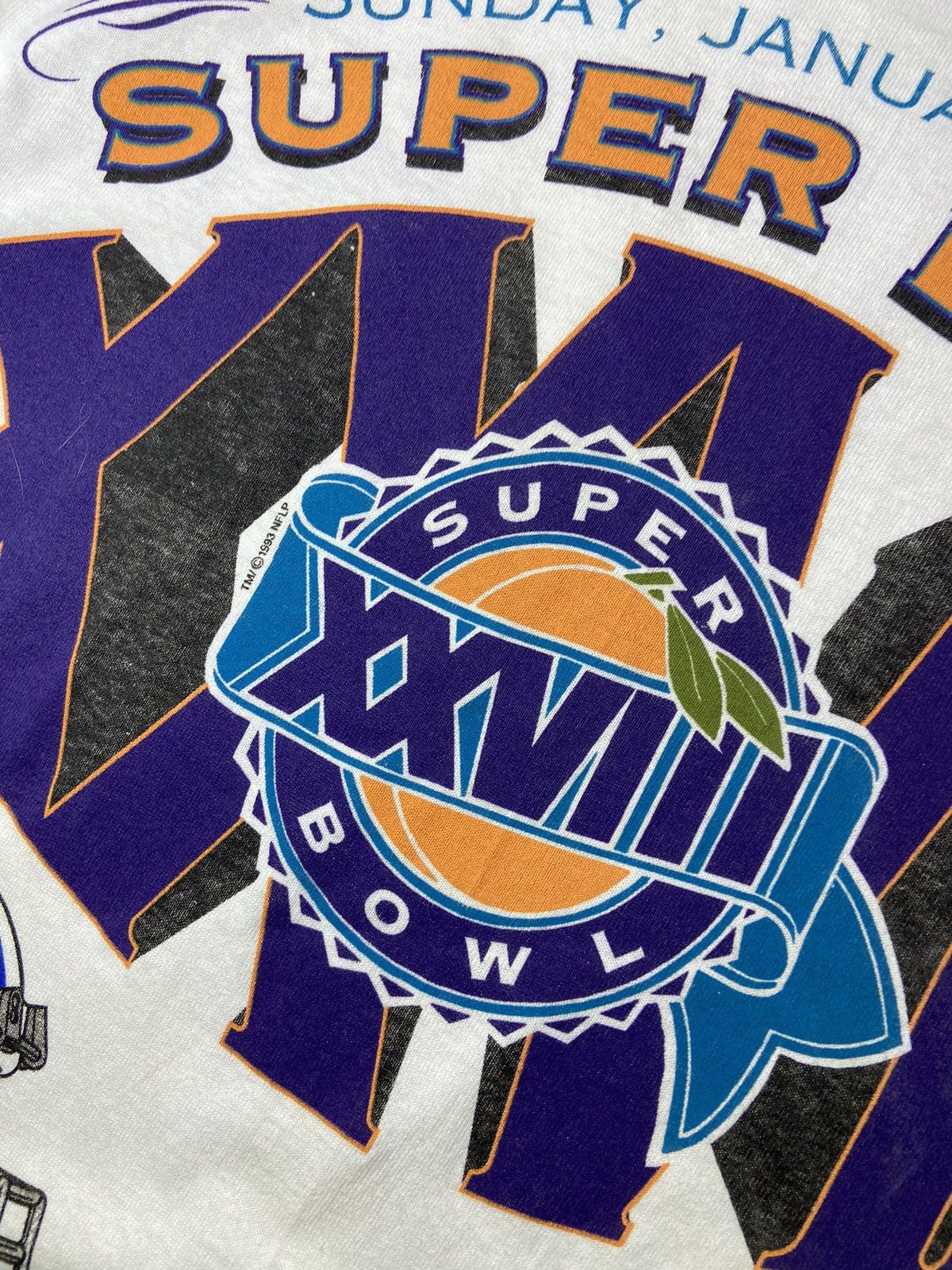 Starter × Vintage 💥Starter vintage 1994 Super Bowl rare t-shirt‼️ Size US XL / EU 56 / 4 - 6 Thumbnail