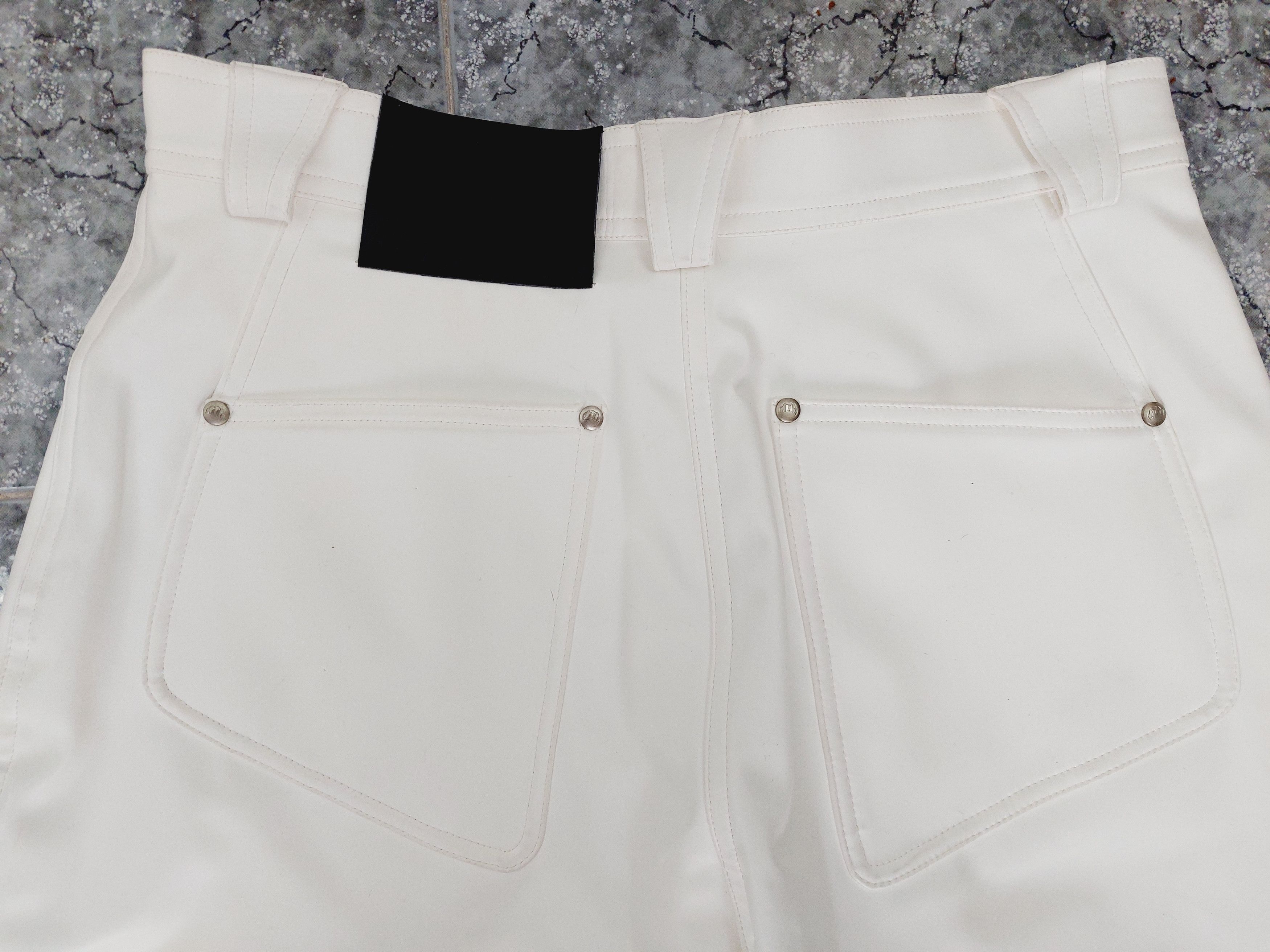 Thierry Mugler Thierry Mugler PVC Rubber White Plastic Couture Jacket Suit Size M / US 6-8 / IT 42-44 - 16 Thumbnail
