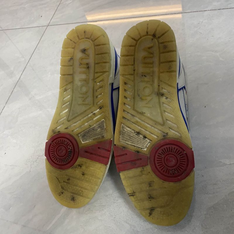 Louis Vuitton Louis Vuitton Tricolor Classic Sneakers for Men - Size US 7.5 / EU 40-41 - 2 Thumbnail