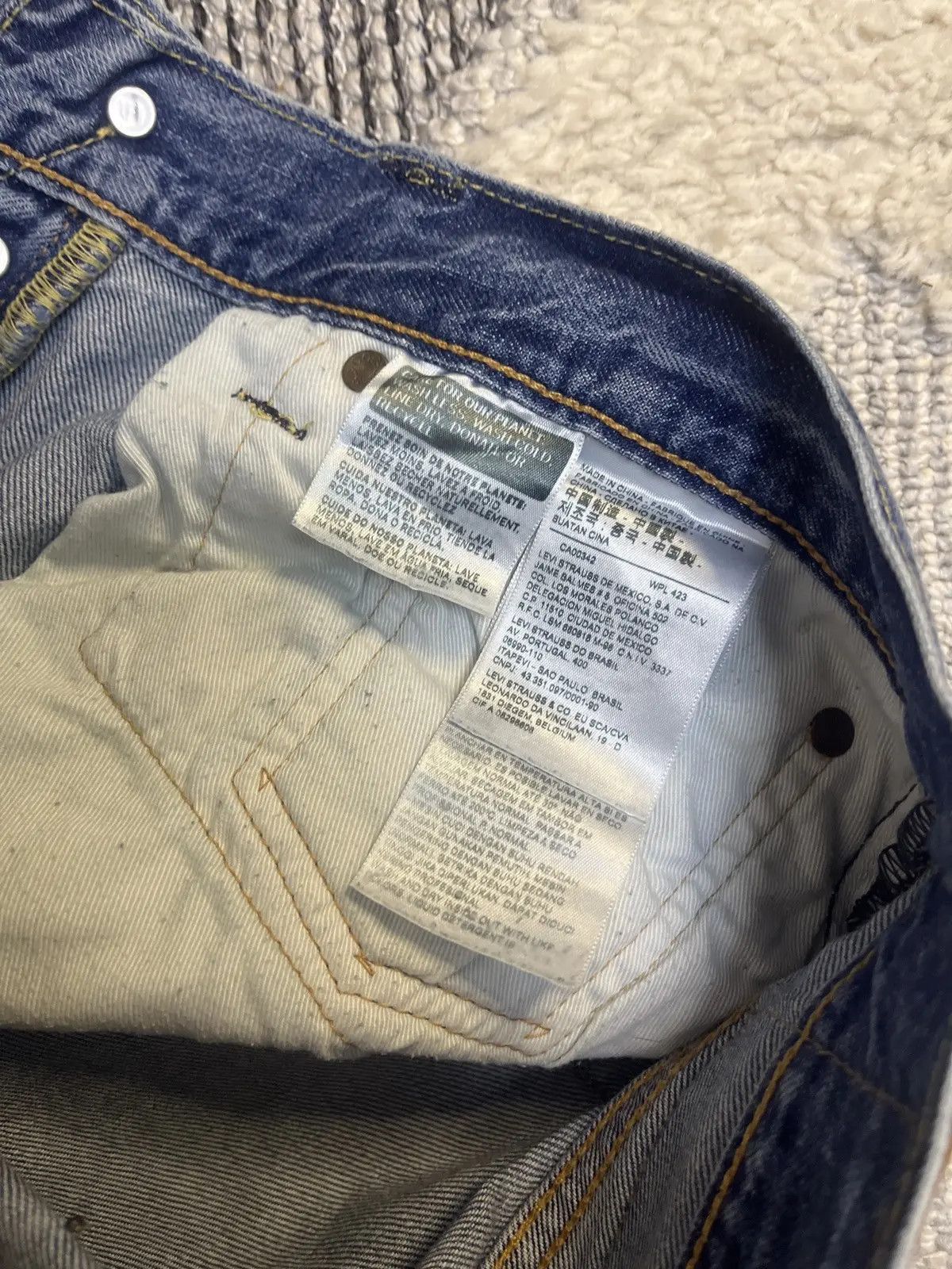 Levi's LEVIS VINTAGE DENIM PANTS JEANS Size US 31 - 3 Thumbnail